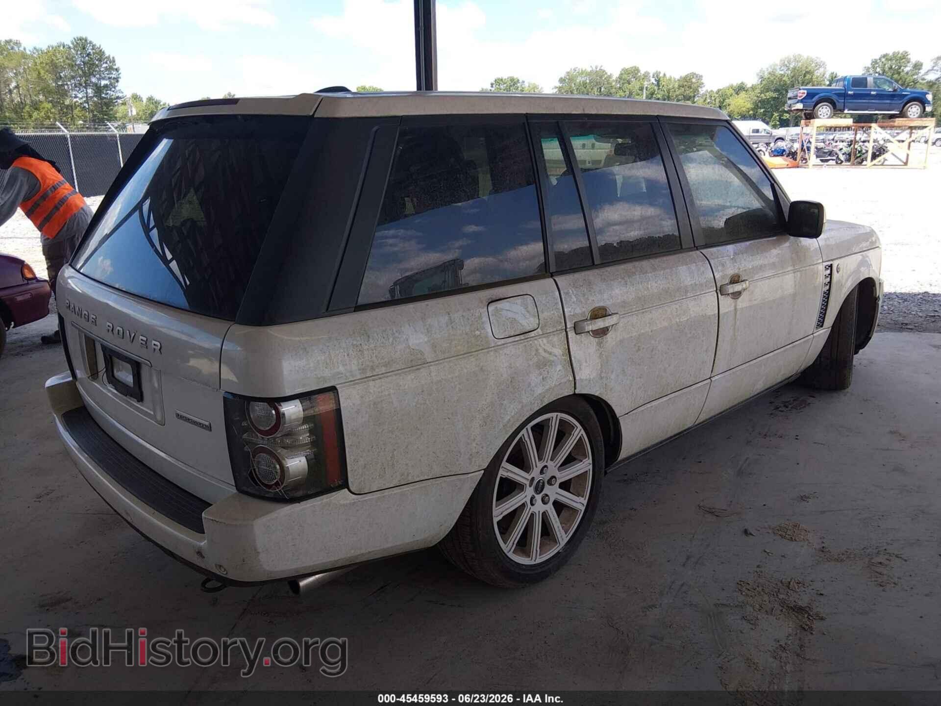 2012 LAND ROVER RANGE ROVER - VIN: SALMF1E41CA376375 - Фото 4