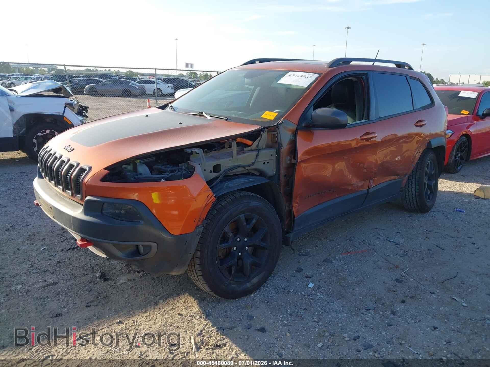 2015 JEEP CHEROKEE - VIN: 1C4PJMBS6FW611075 - Фото 2
