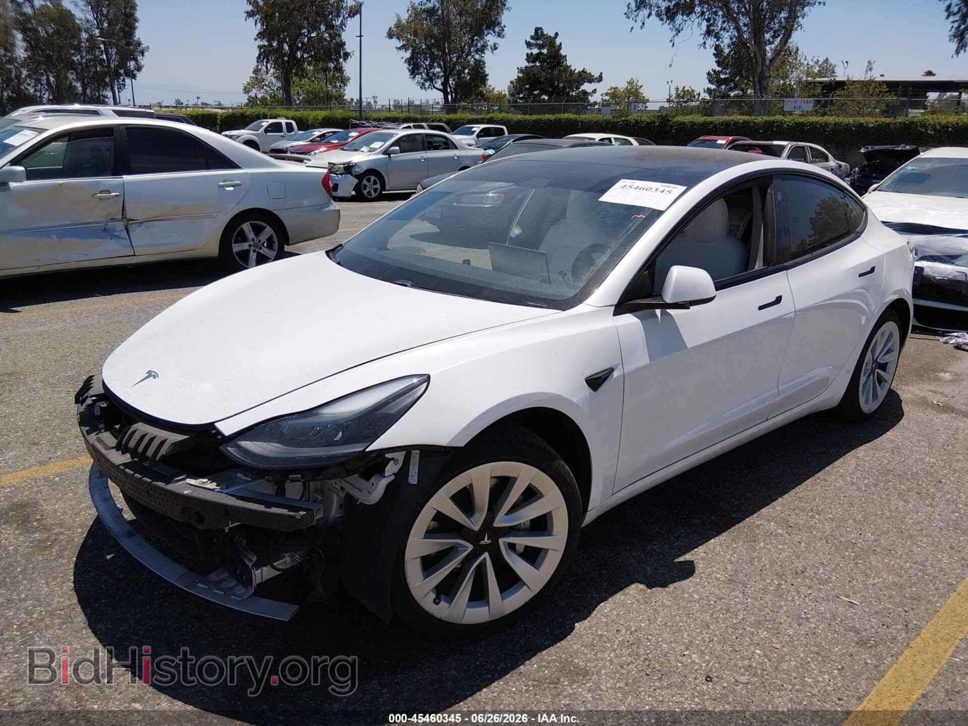2021 TESLA MODEL 3 - VIN: 5YJ3E1EA8MF073470 - Фото 2