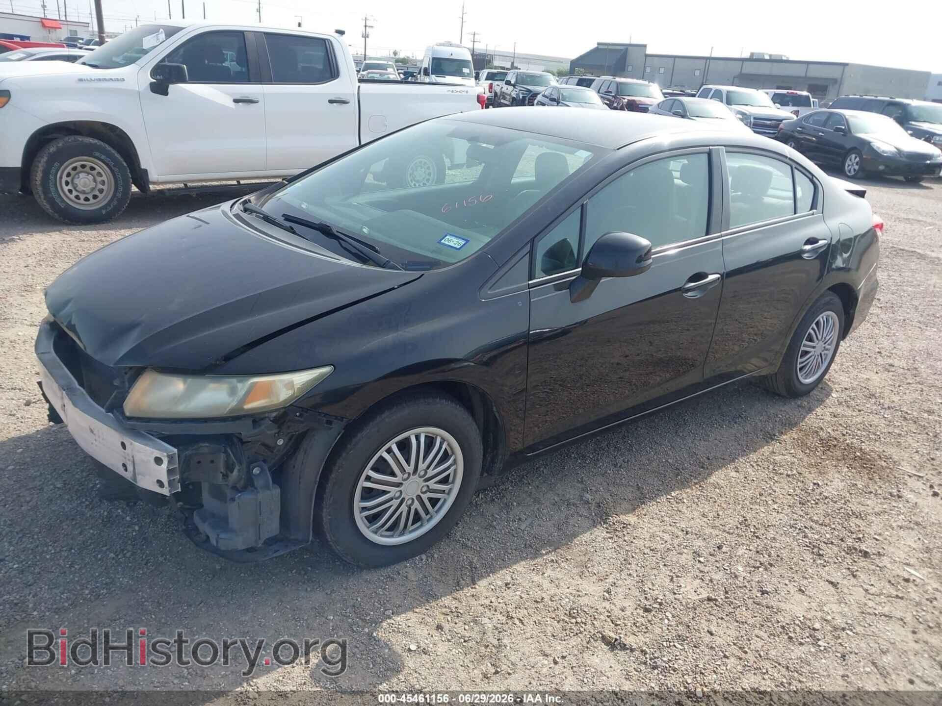 2013 HONDA CIVIC - VIN: 19XFB2F55DE200839 - Photo 2