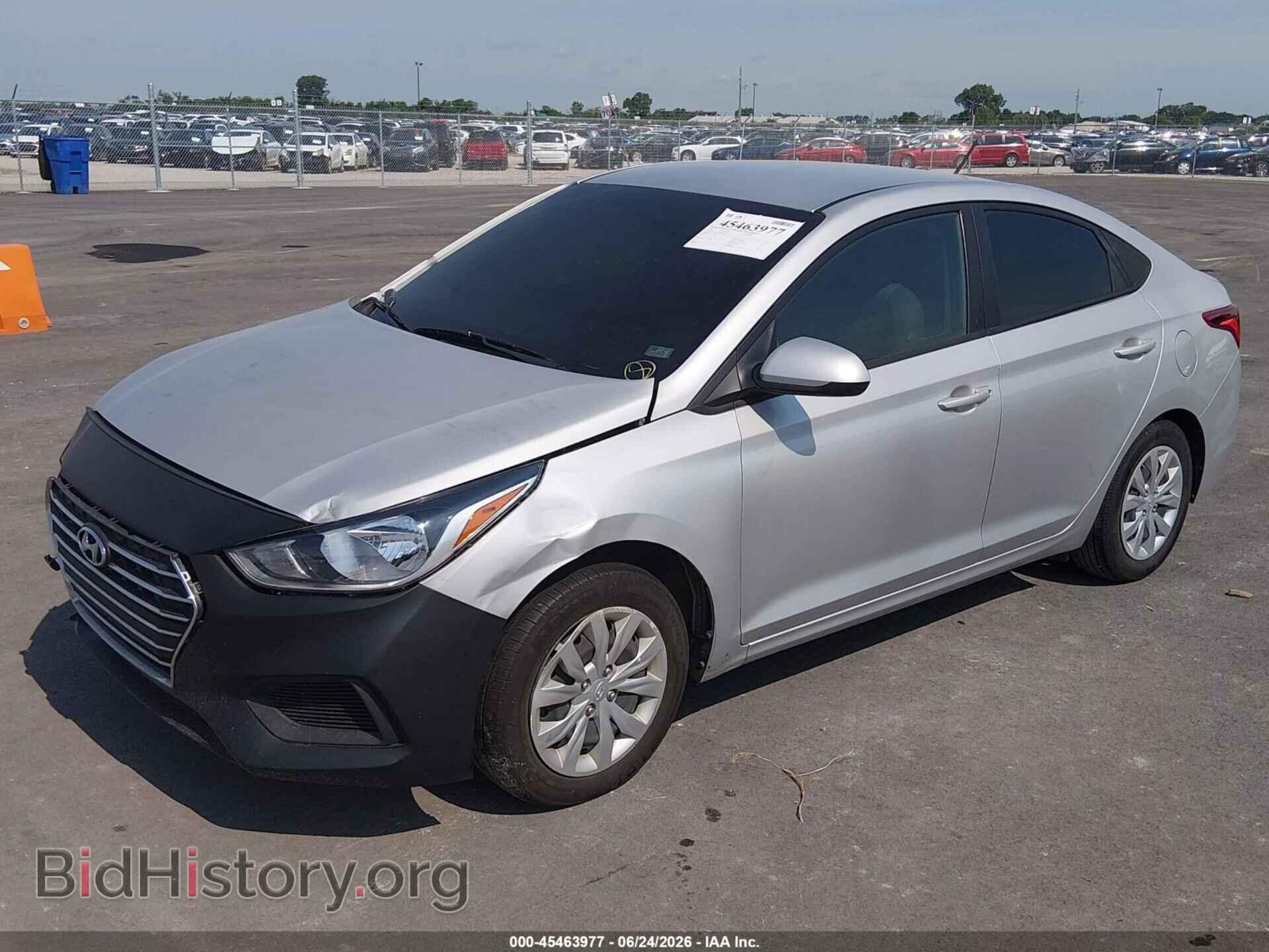 2021 HYUNDAI ACCENT - VIN: 3KPC24A69ME140384 - Фото 2