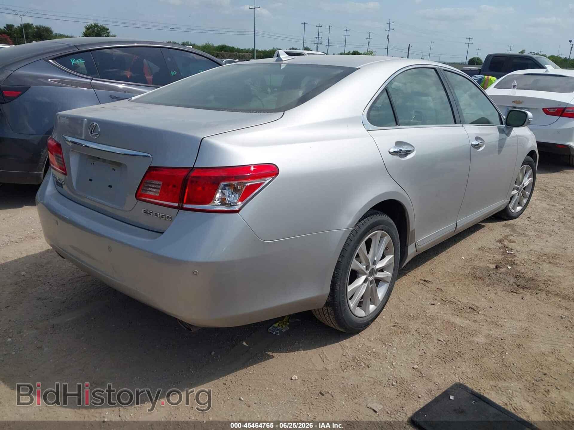 2010 LEXUS ES 350 - VIN: JTHBK1EG1A2369100 - Фото 4