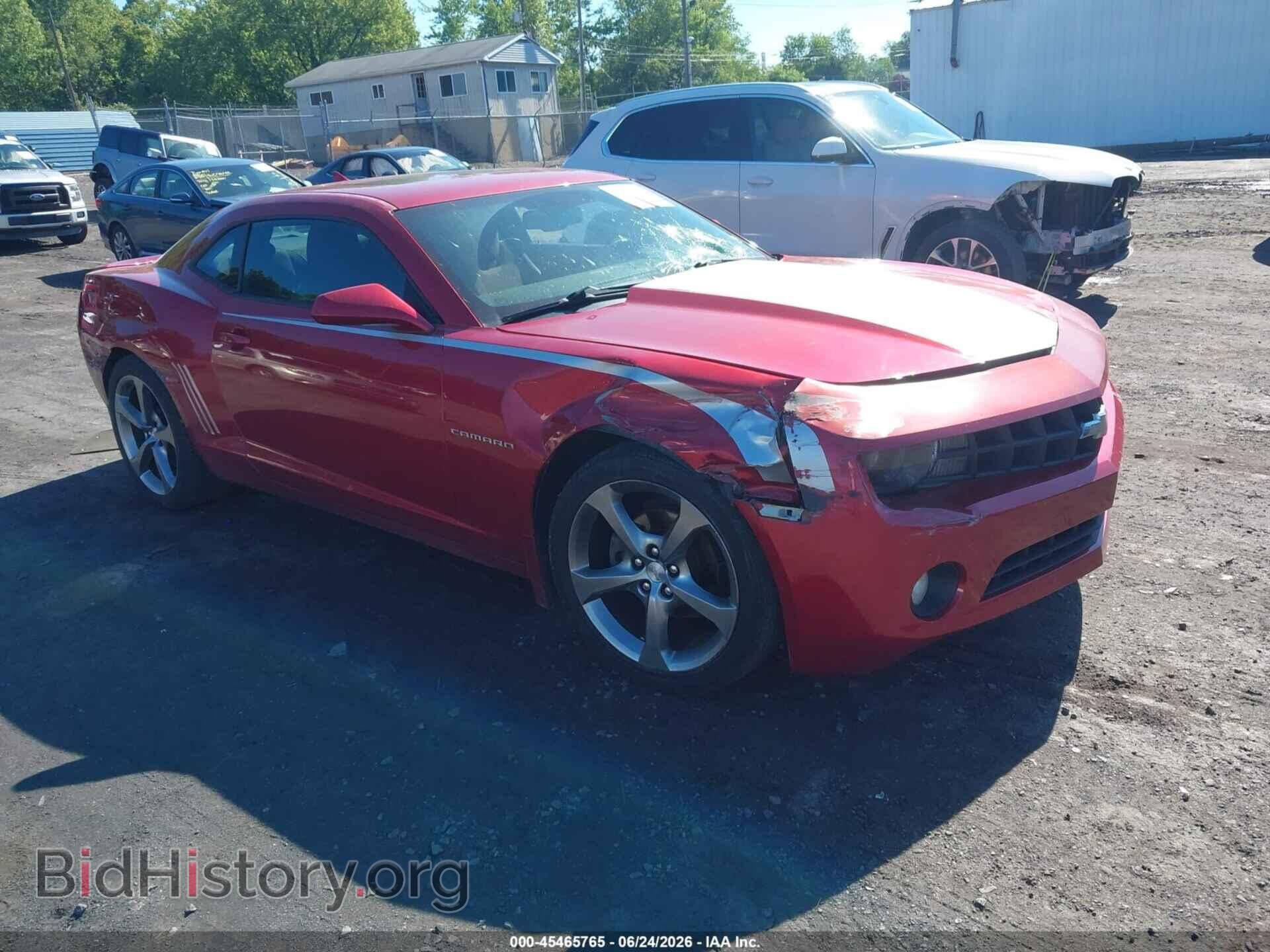 Photo 2G1FB1E32C9191095 - CHEVROLET CAMARO 2012