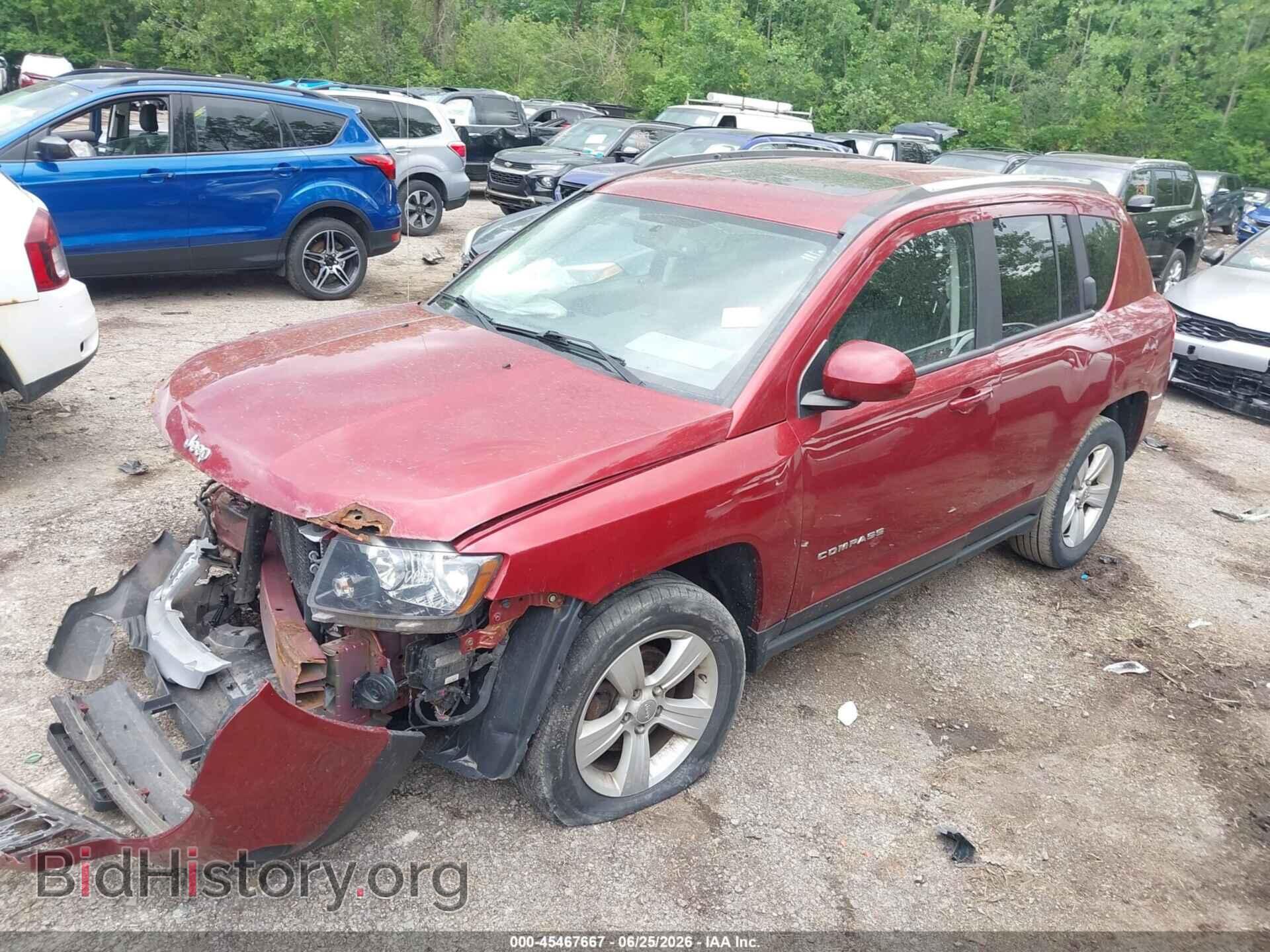 2014 JEEP COMPASS - VIN: 1C4NJDEB4ED898171 - Фото 2