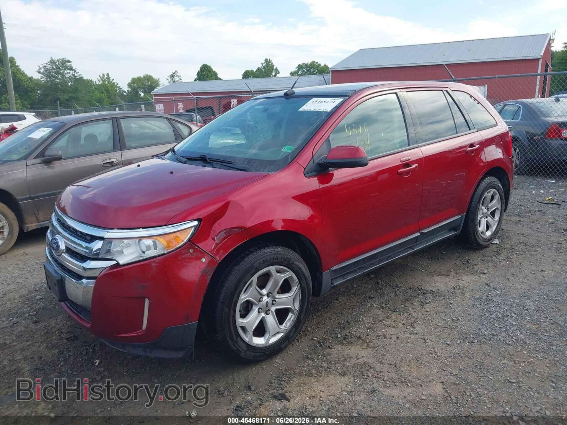 2013 FORD EDGE - VIN: 2FMDK3J95DBA43601 - Фото 2