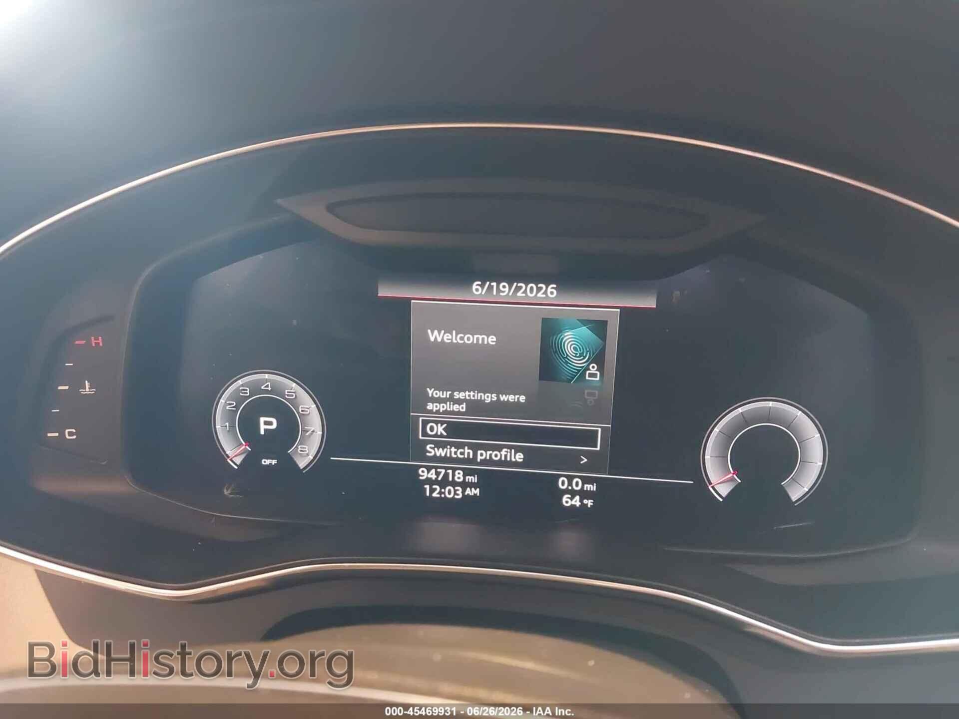 2019 AUDI A6 - VIN: WAUL2BF24KN061298 - Фото 7