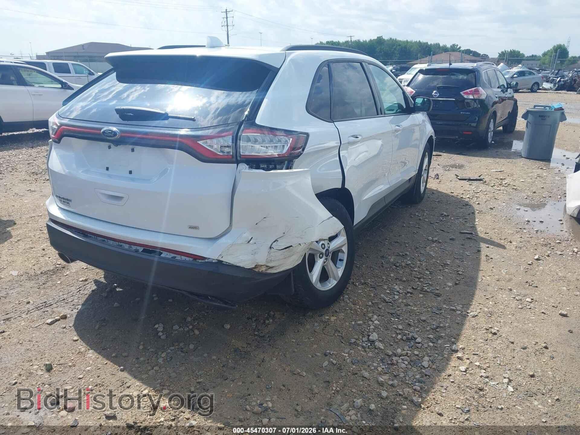 2015 FORD EDGE - VIN: 2FMTK4G82FBB73662 - Photo 4