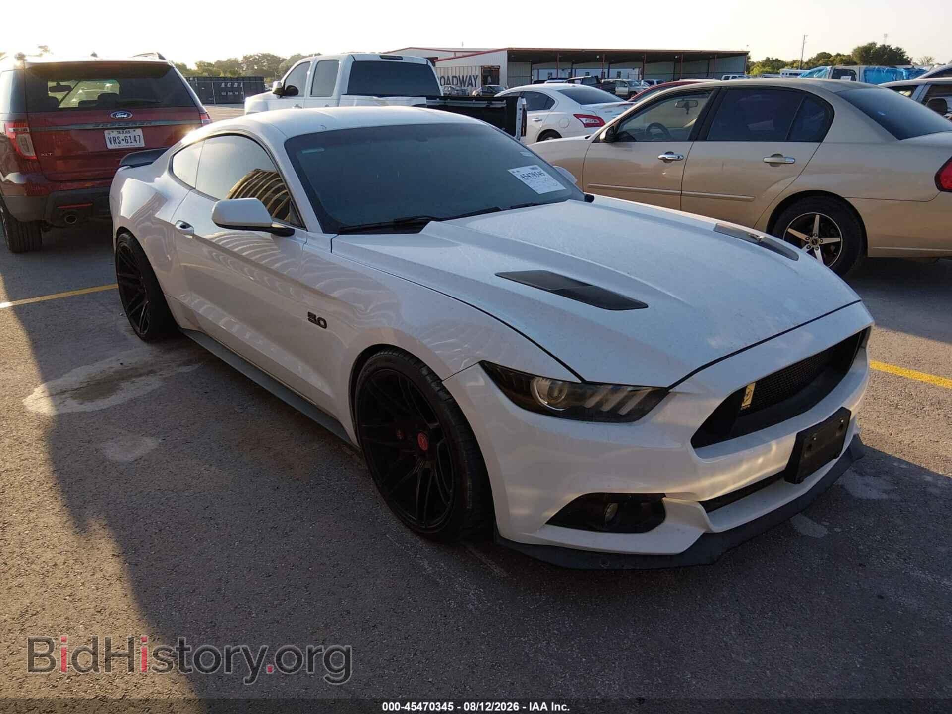 Фотография 1FA6P8CF5G5310104 - FORD MUSTANG 2016