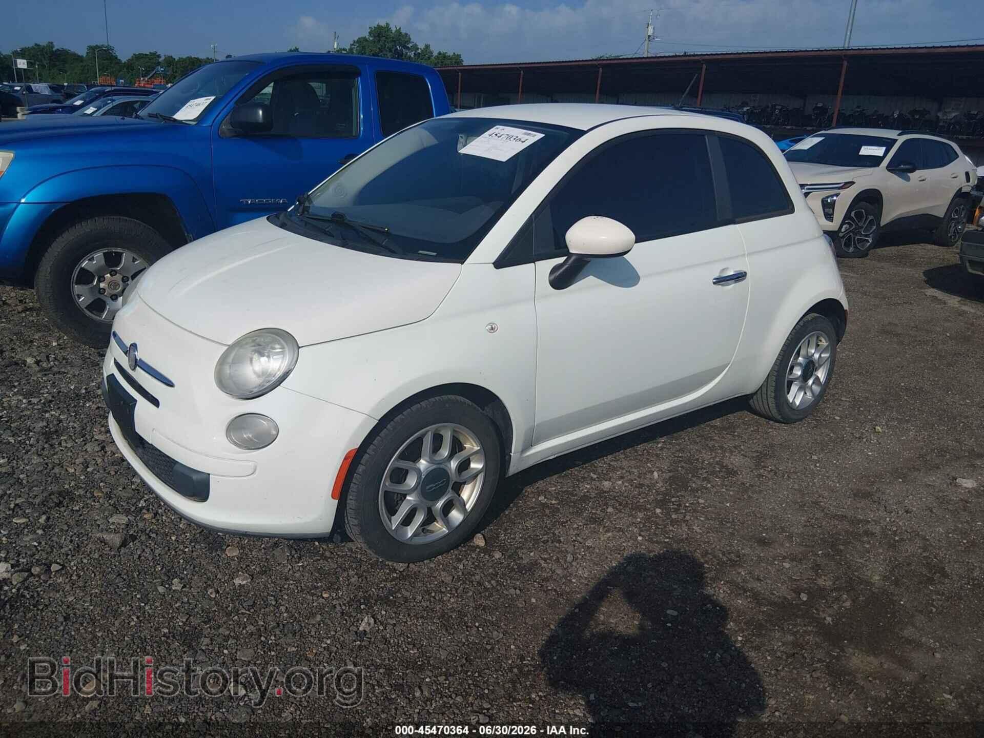 2012 FIAT 500 - VIN: 3C3CFFAR6CT125026 - Фото 2