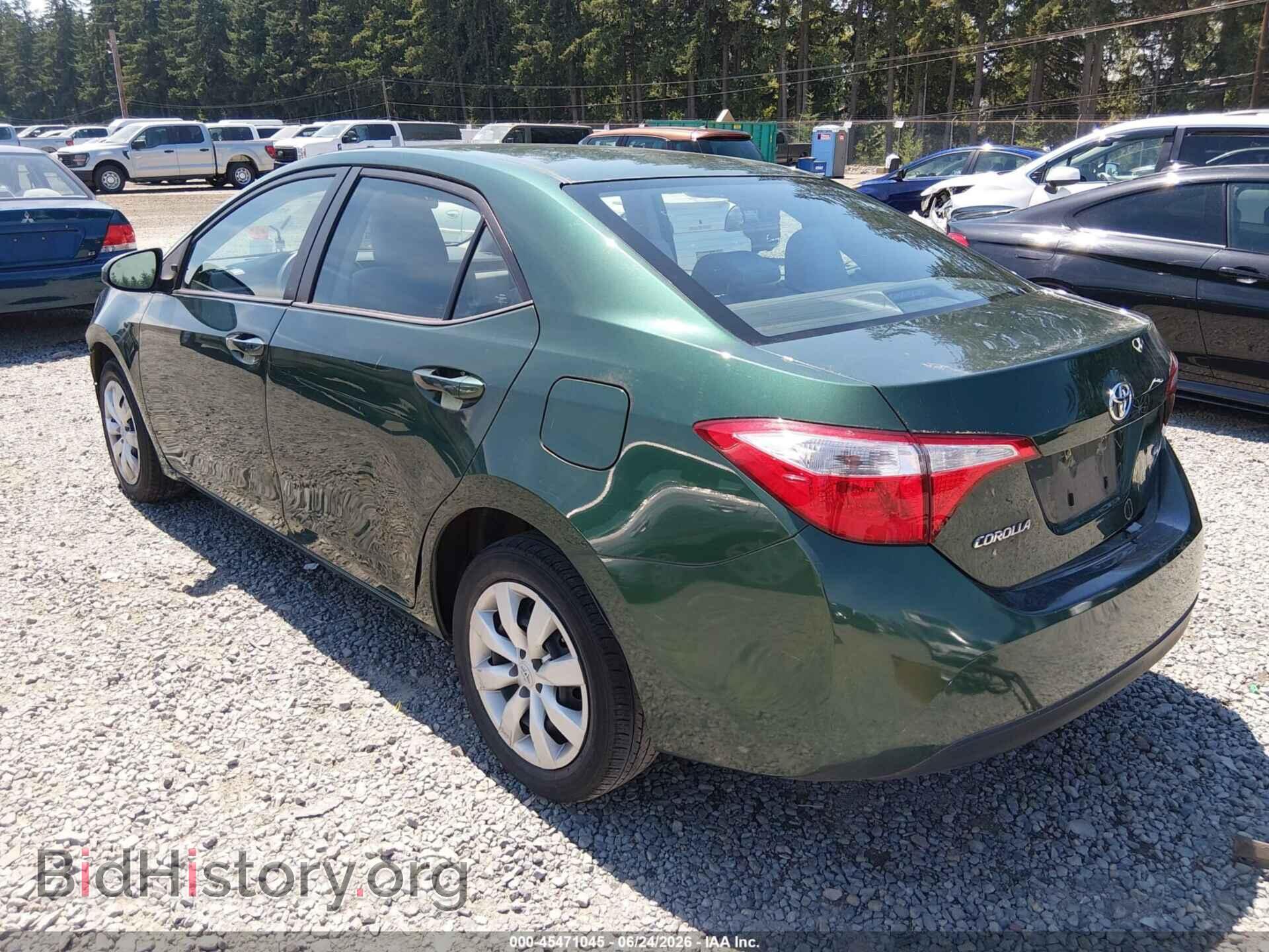 2014 TOYOTA COROLLA - VIN: 2T1BURHE5EC099381 - Фото 3