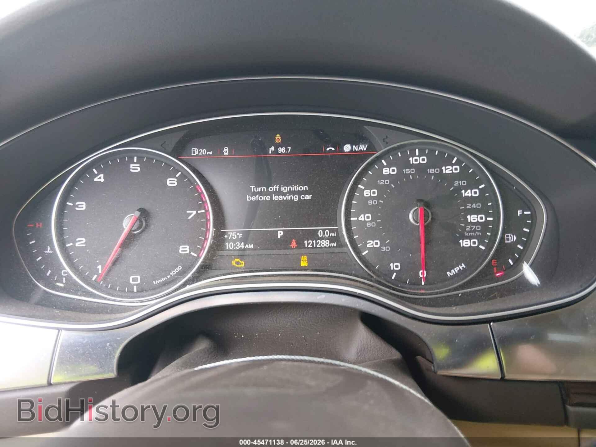 2013 AUDI A6 - VIN: WAUHGAFC1DN107750 - Фото 7
