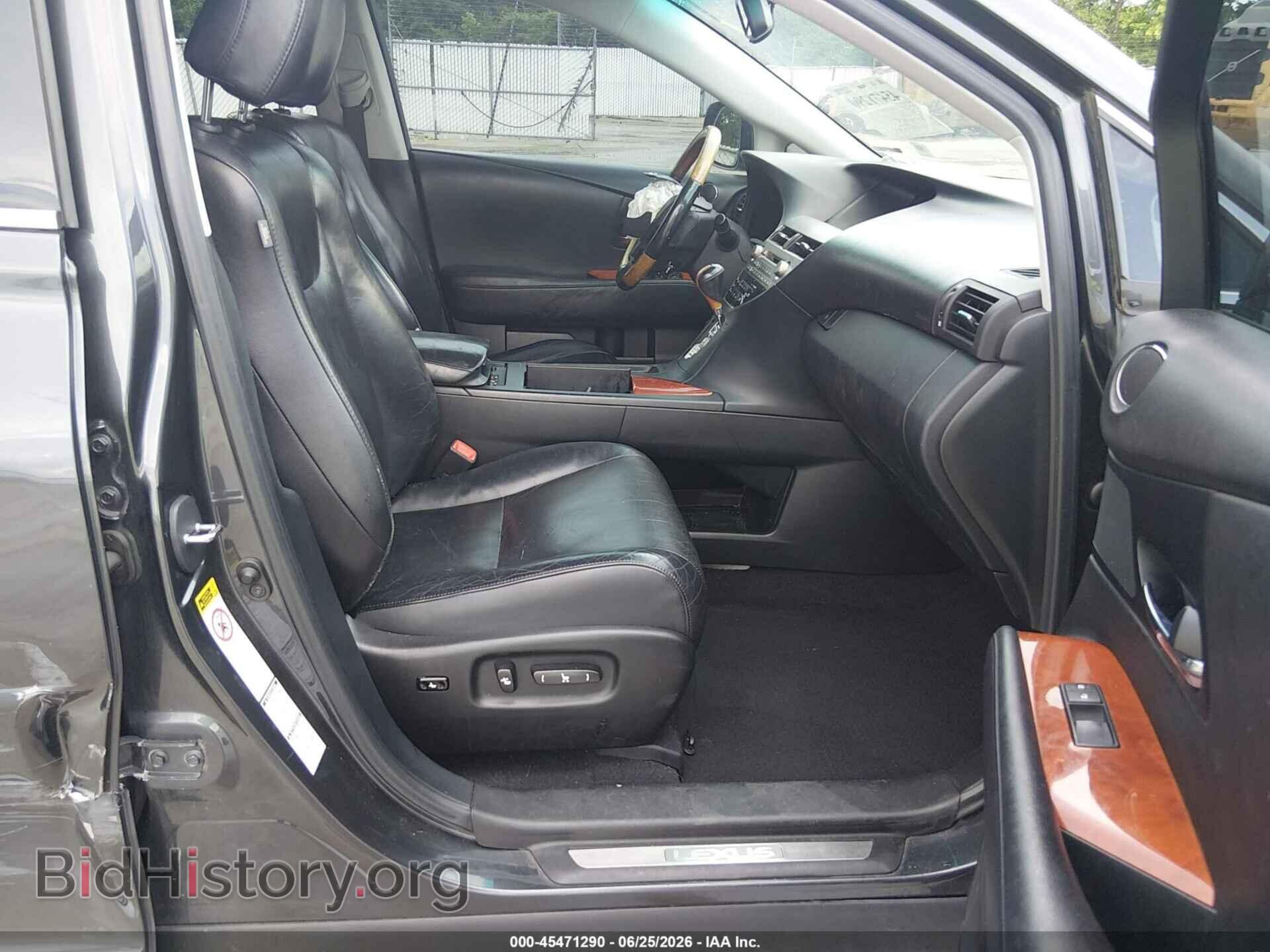 2010 LEXUS RX 350 - VIN: 2T2BK1BAXAC013159 - Фото 5