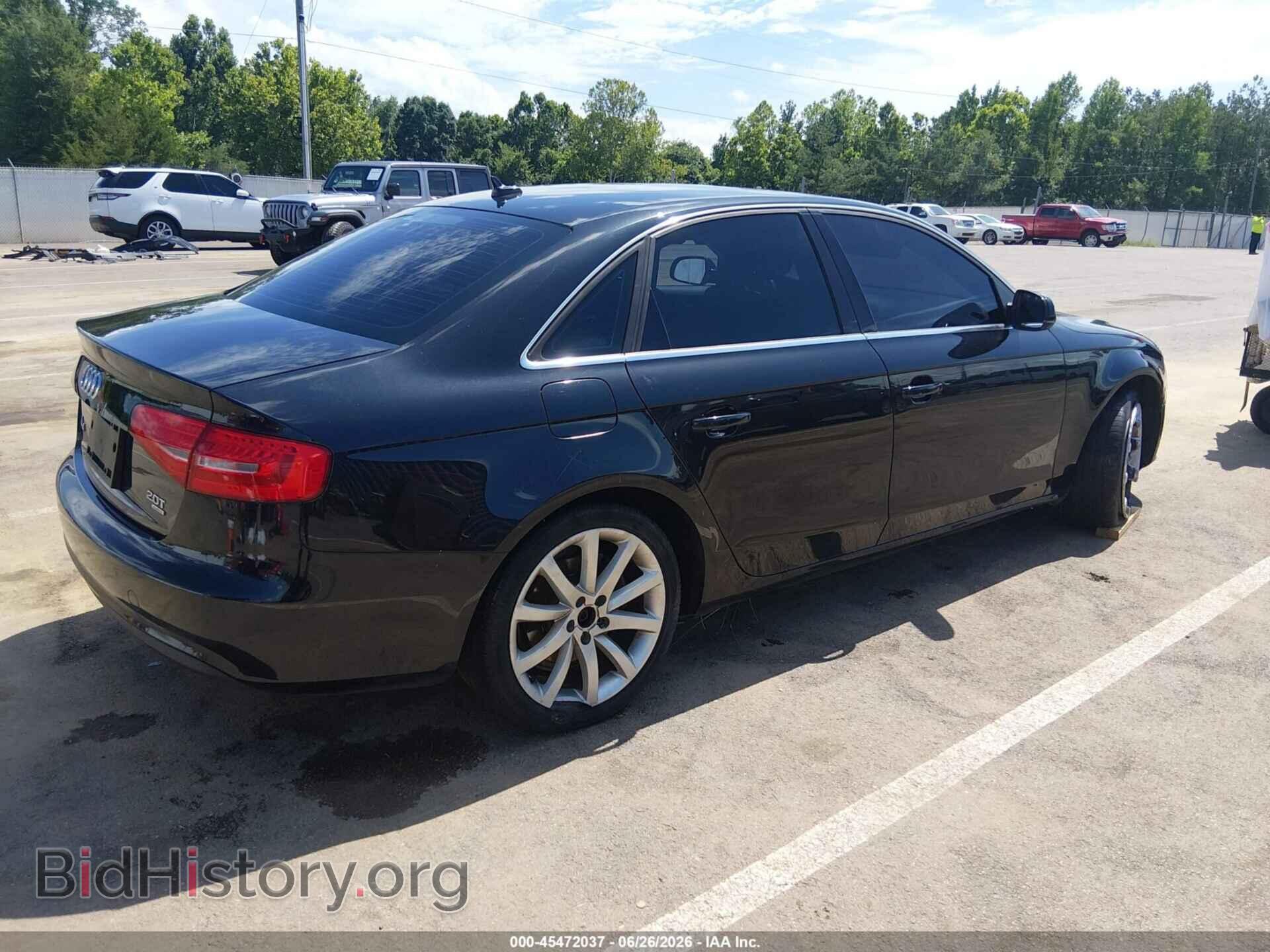 2013 AUDI A4 - VIN: WAUBFAFL4DN028405 - Фото 4