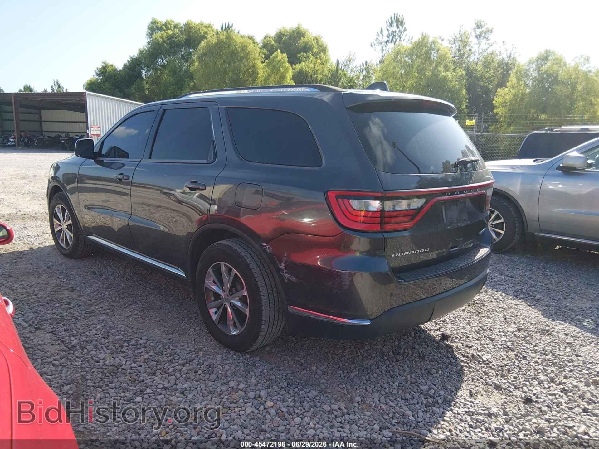 2016 DODGE DURANGO - VIN: 1C4RDHDG4GC361242 - Фото 3
