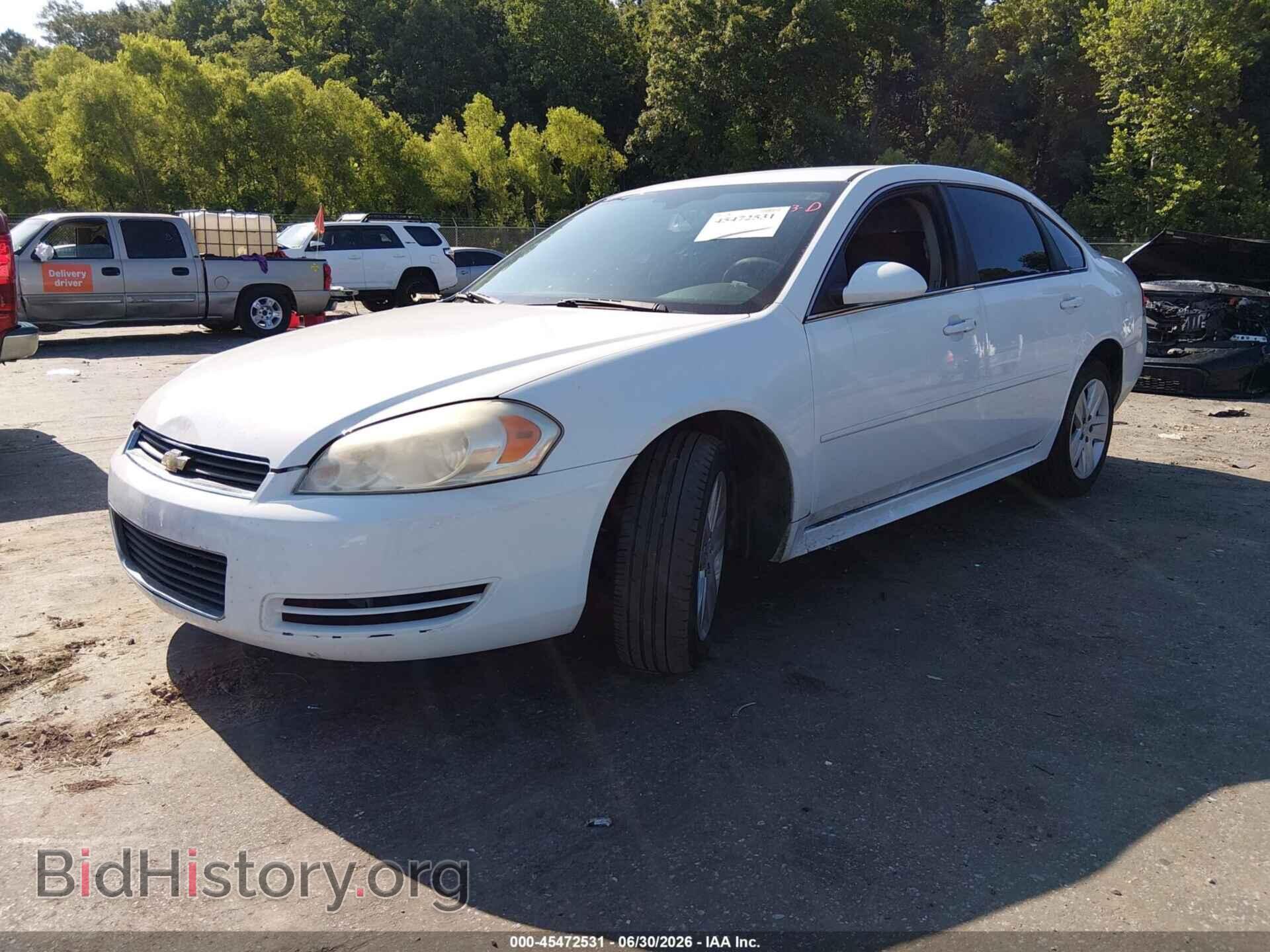 2011 CHEVROLET IMPALA - VIN: 2G1WF5EK7B1127067 - Фото 2