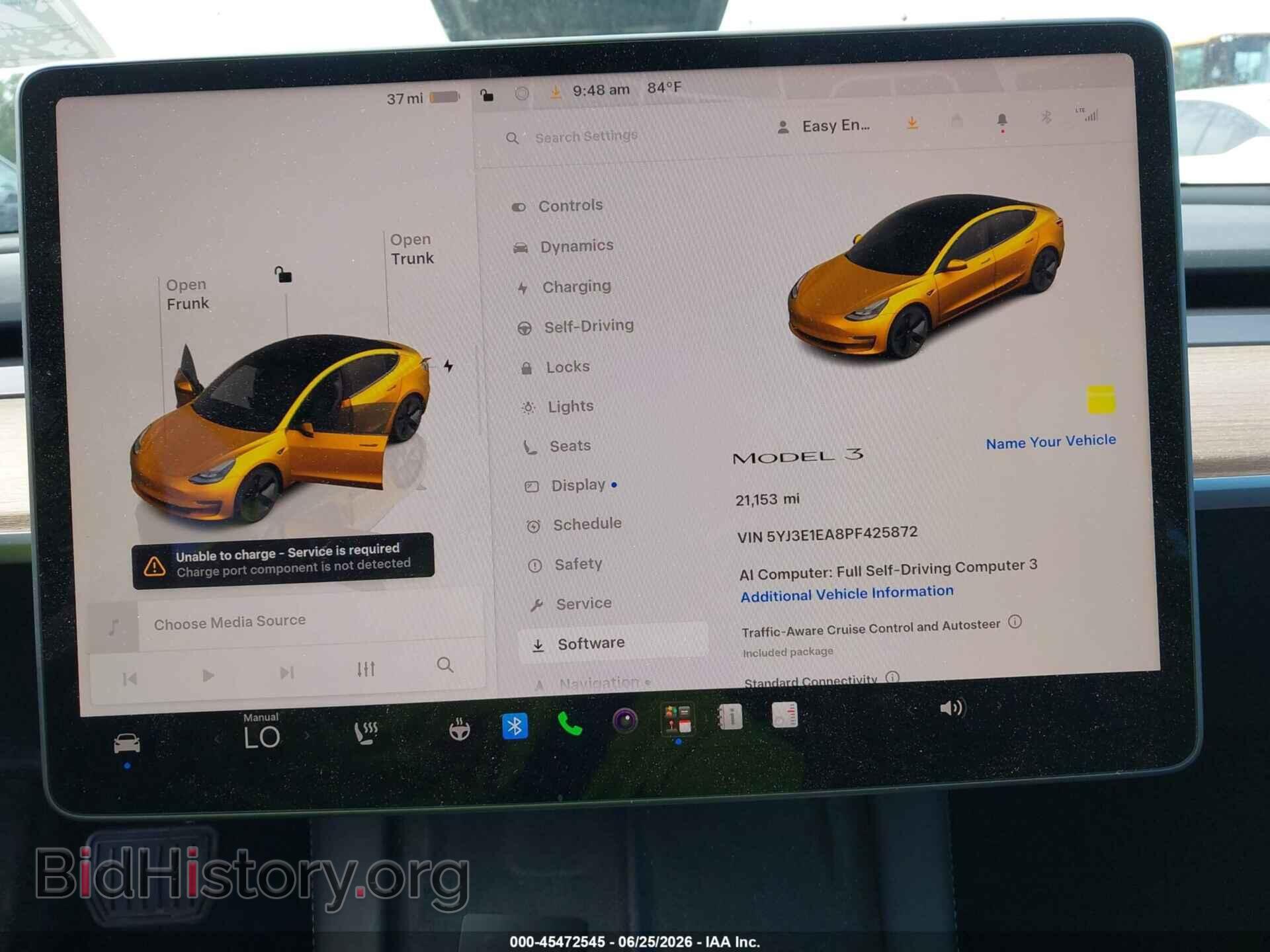 2023 TESLA MODEL 3 - VIN: 5YJ3E1EA8PF425872 - Photo 7