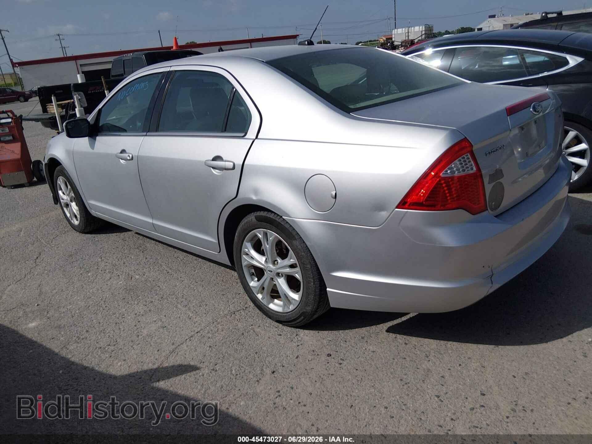 2012 FORD FUSION - VIN: 3FAHP0HA3CR276565 - Фото 3