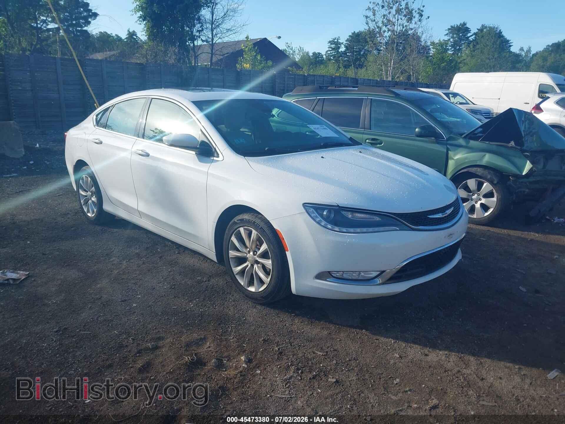Фотография 1C3CCCCB4FN584311 - CHRYSLER 200 2015