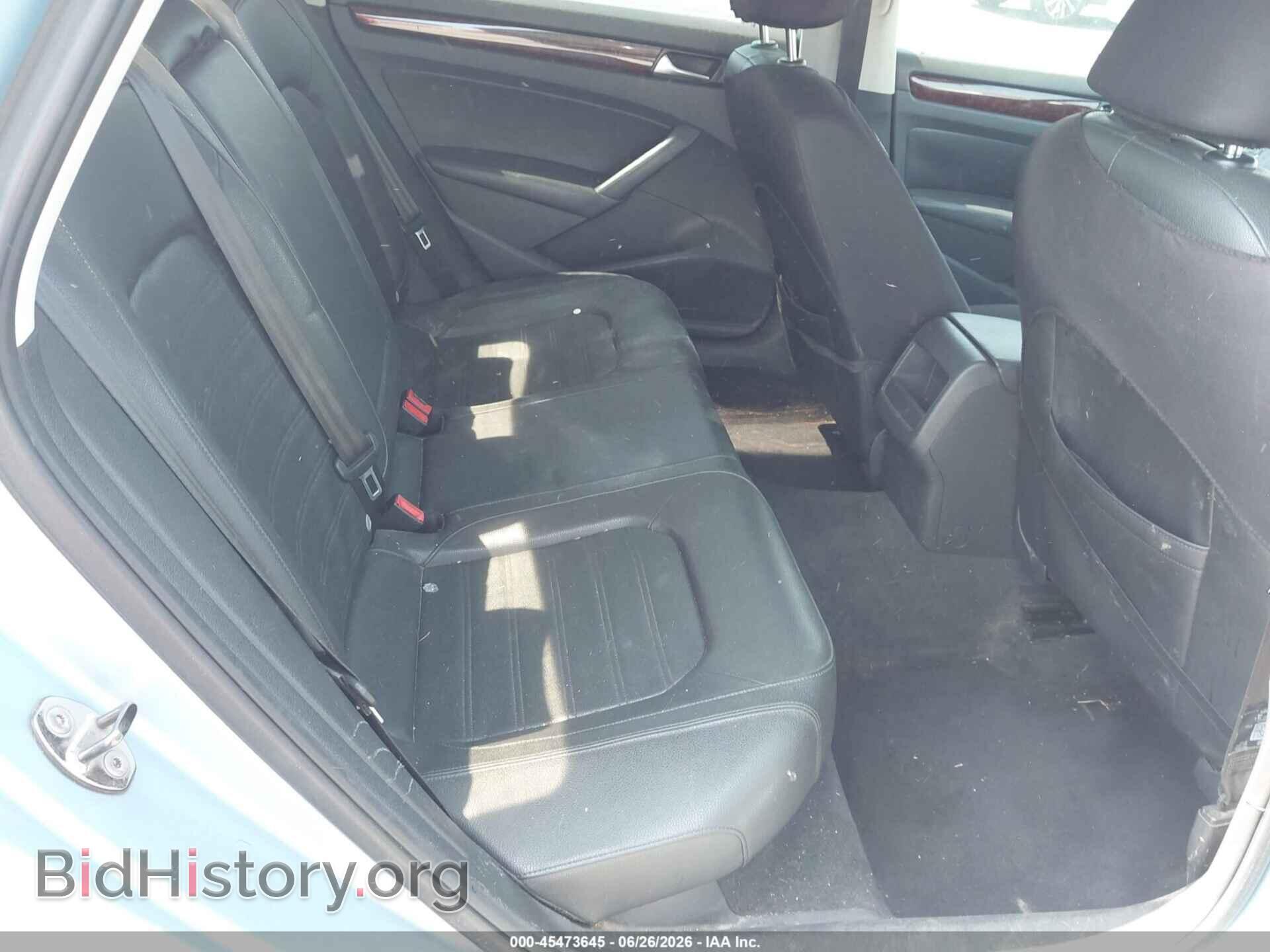 2012 VOLKSWAGEN PASSAT - VIN: 1VWCP7A34CC034341 - Фото 8