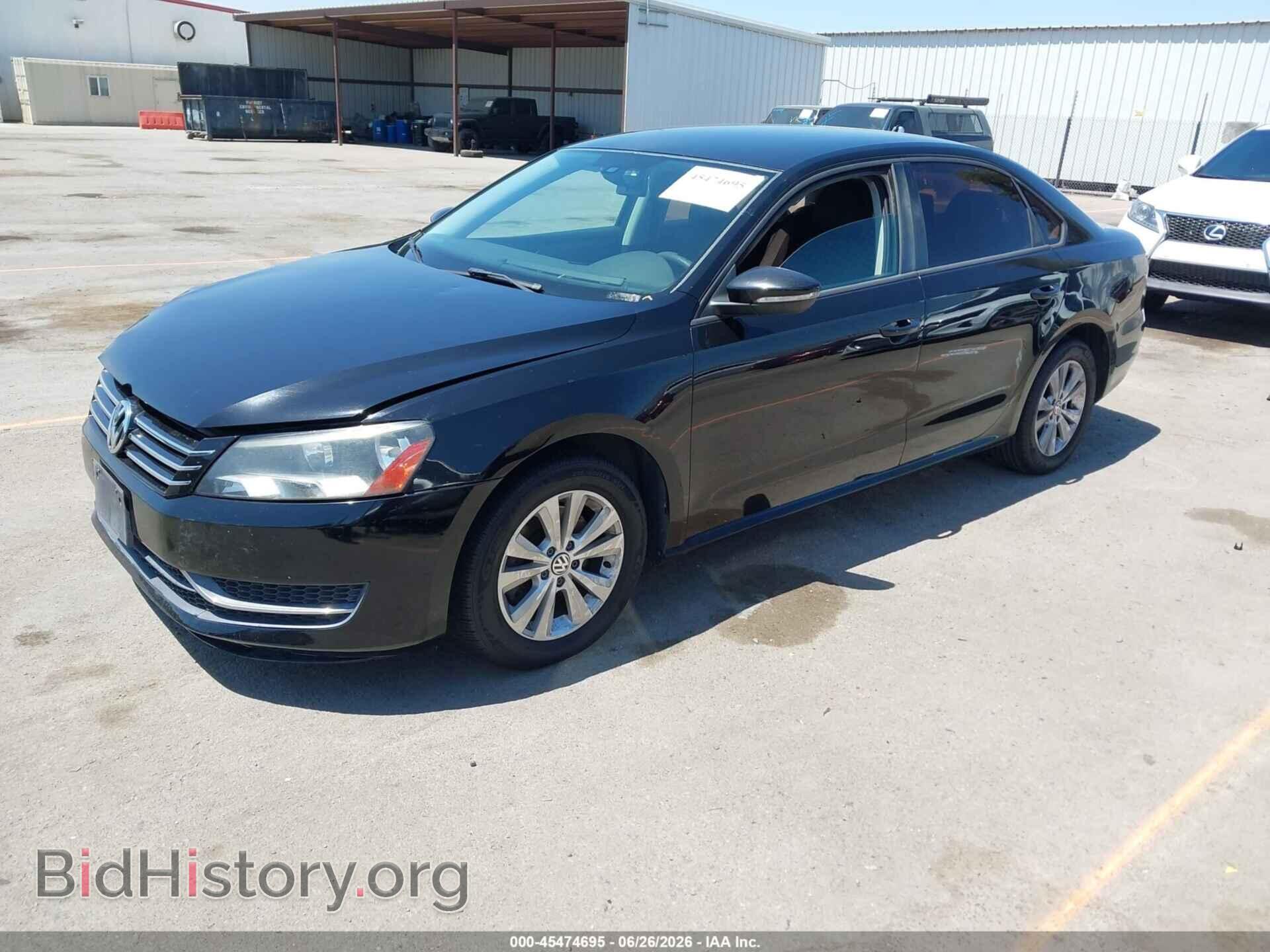 2012 VOLKSWAGEN PASSAT - VIN: 1VWAP7A38CC007747 - Фото 2