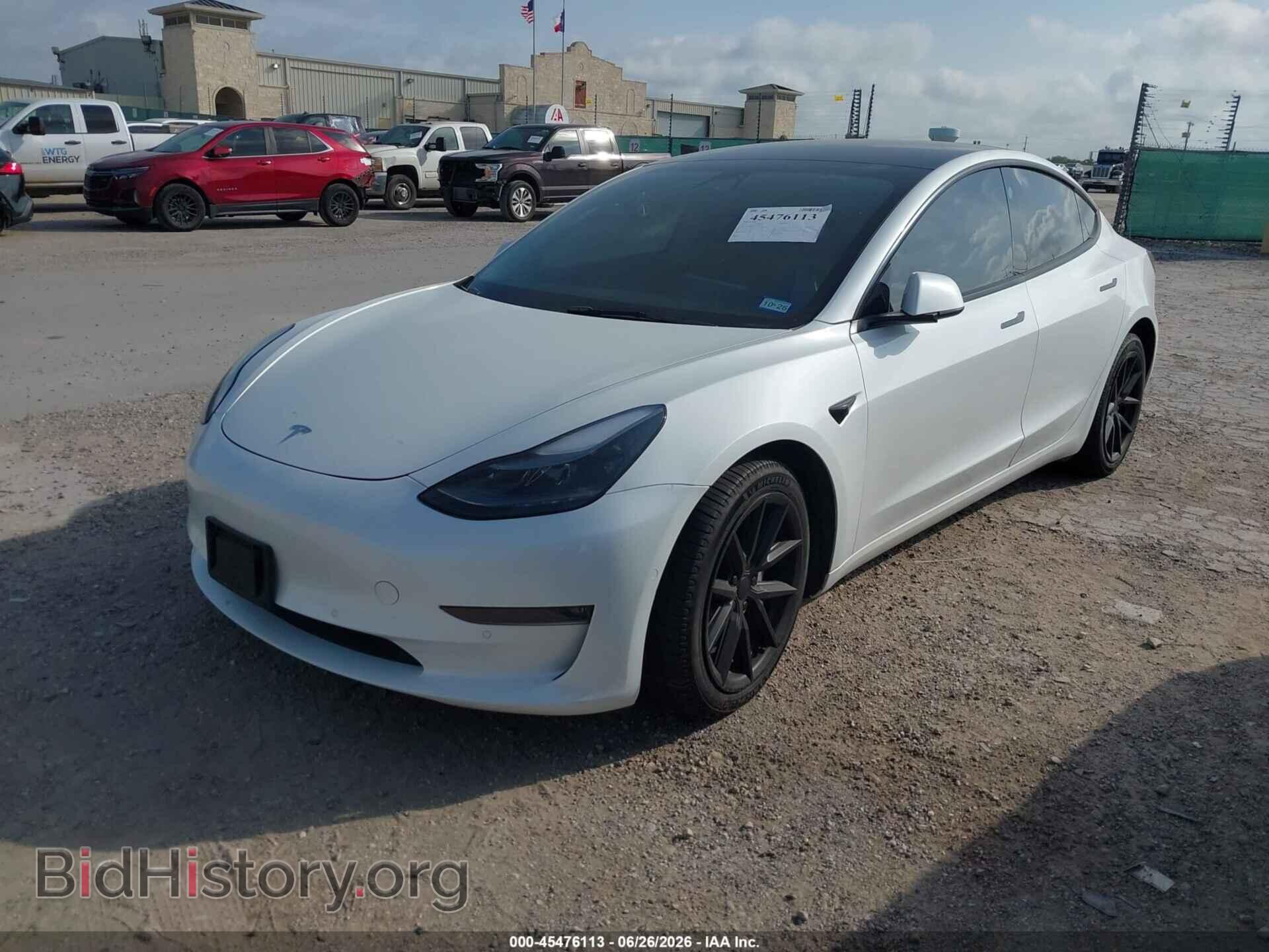2022 TESLA MODEL 3 - VIN: 5YJ3E1EB8NF135041 - Фото 2