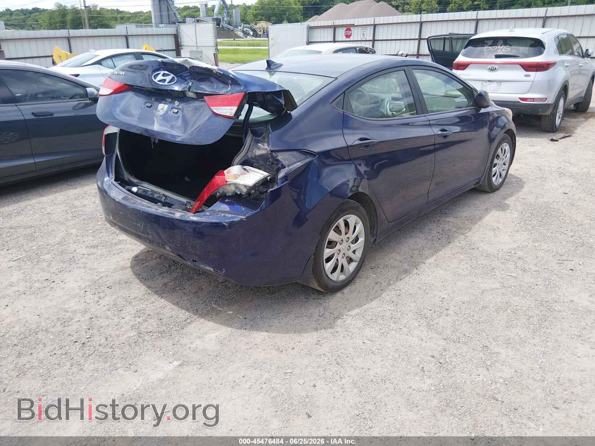 2012 HYUNDAI ELANTRA - VIN: 5NPDH4AE4CH108852 - Фото 4