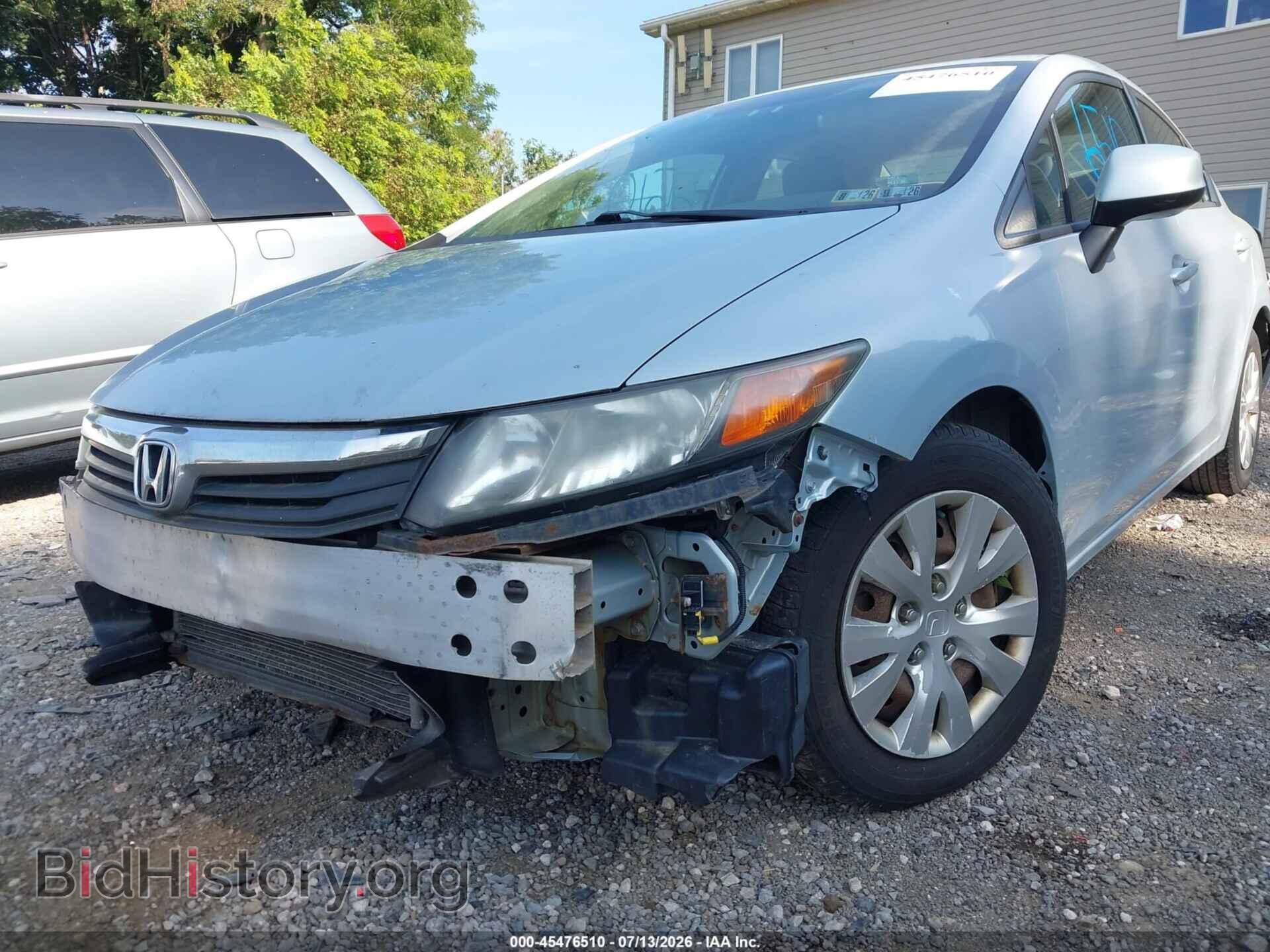 2012 HONDA CIVIC - VIN: 2HGFB2F51CH514623 - Фото 6
