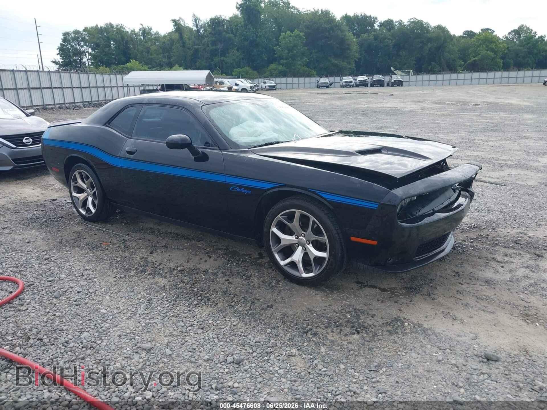 Photo 2C3CDZAG5GH349926 - DODGE CHALLENGER 2016