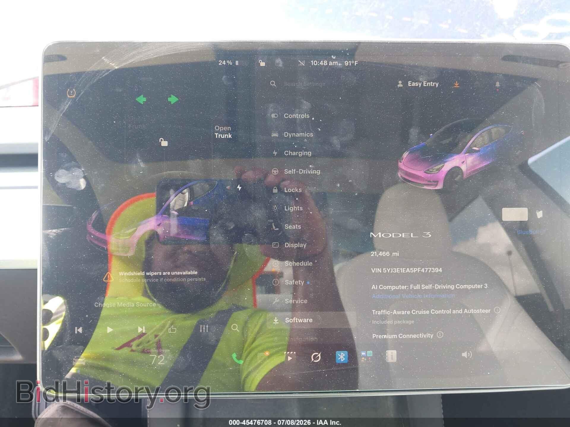 2023 TESLA MODEL 3 - VIN: 5YJ3E1EA5PF477394 - Фото 7