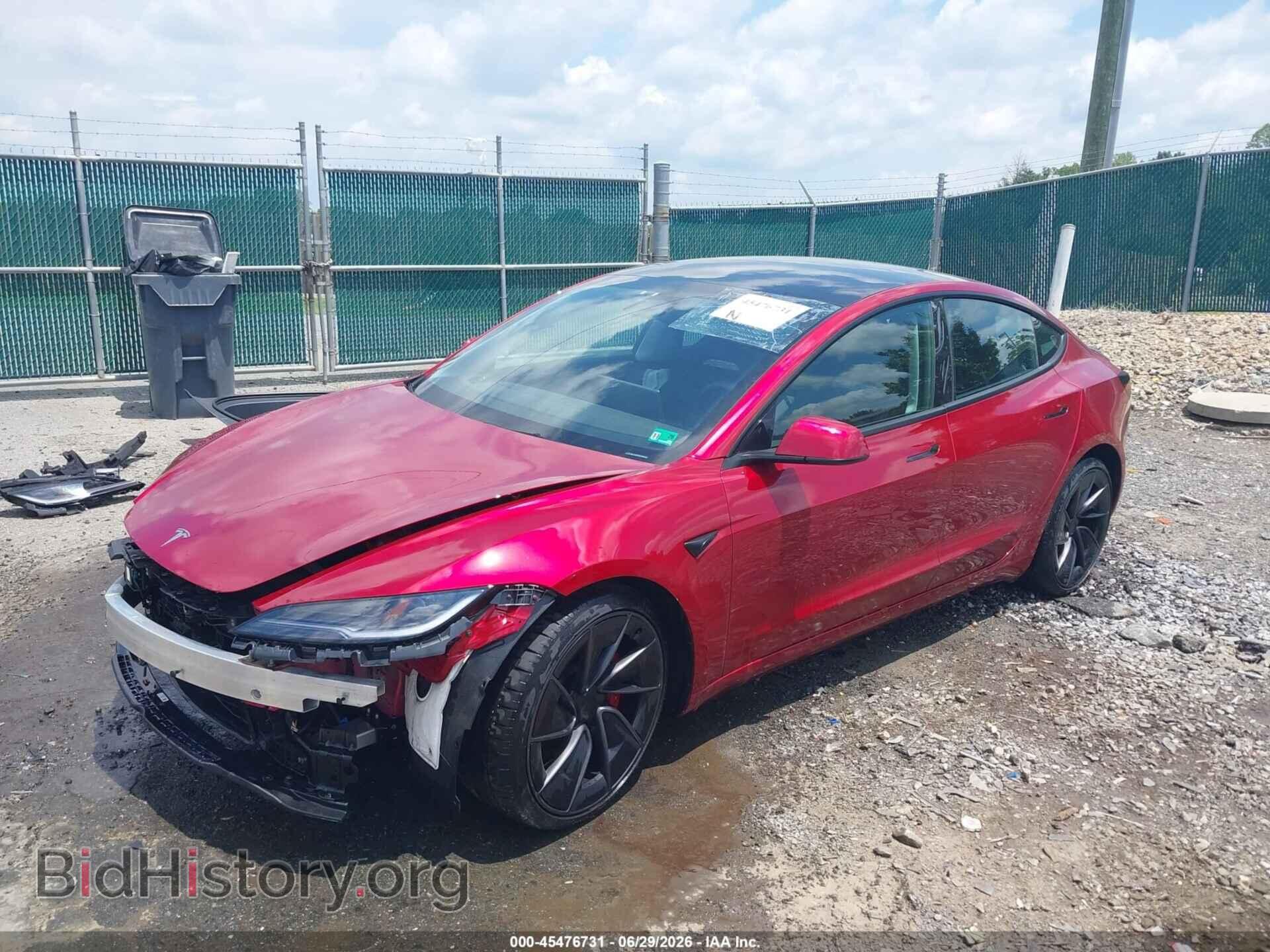 2024 TESLA MODEL 3 - VIN: 5YJ3E1ET2RF849276 - Photo 2