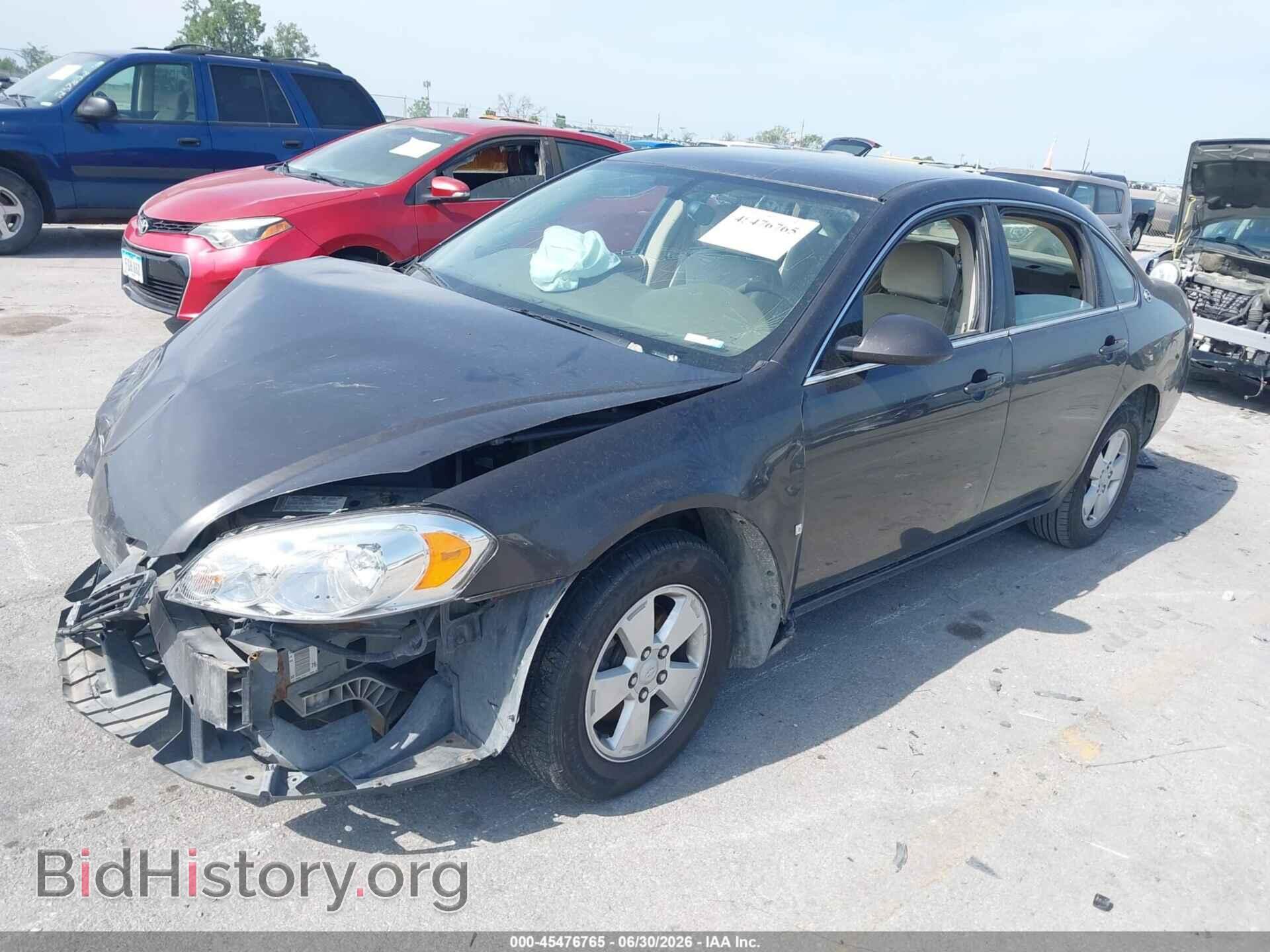 2008 CHEVROLET IMPALA - VIN: 2G1WT58K589128247 - Photo 2