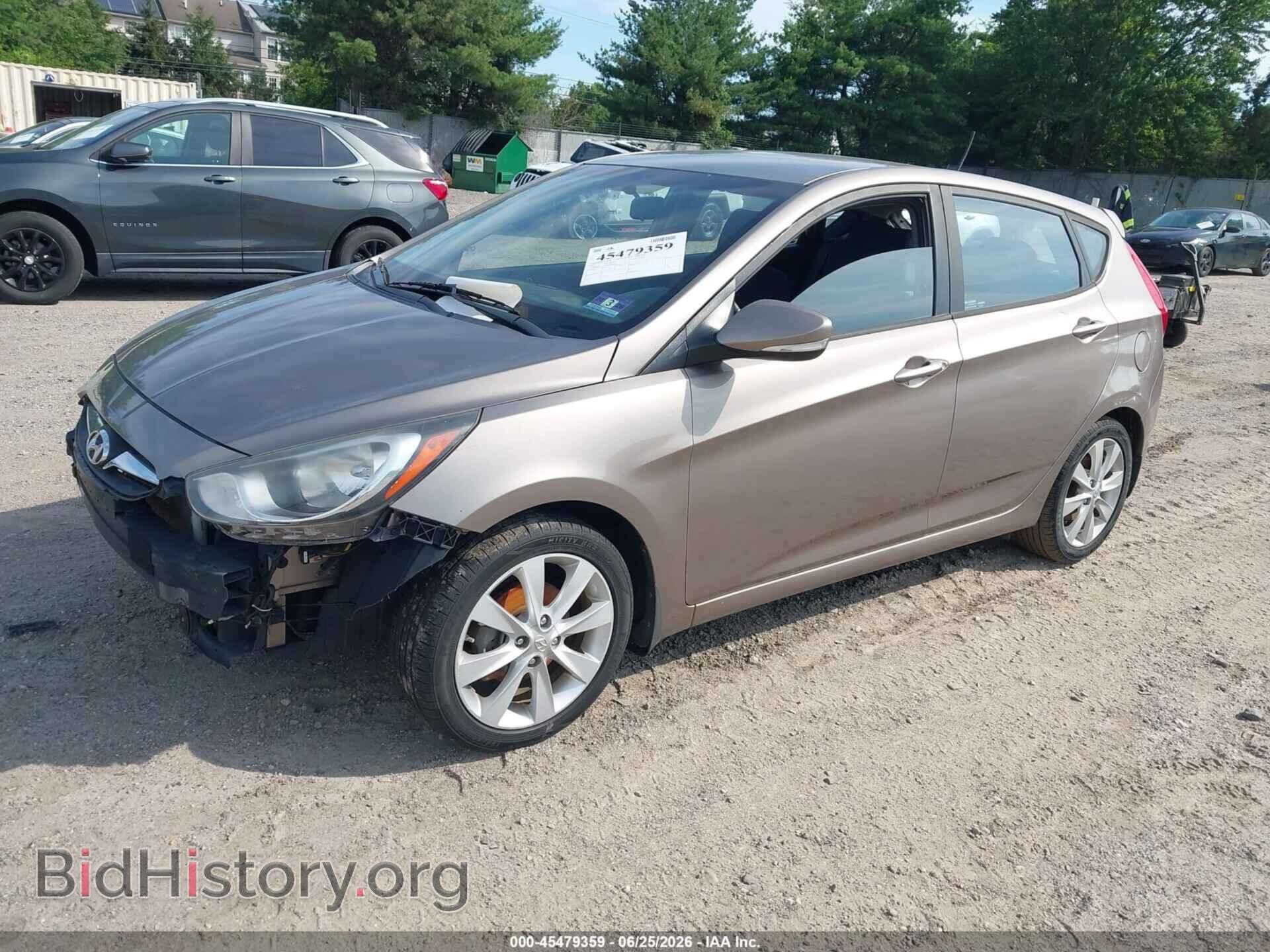 2013 HYUNDAI ACCENT - VIN: KMHCU5AE4DU099084 - Photo 2