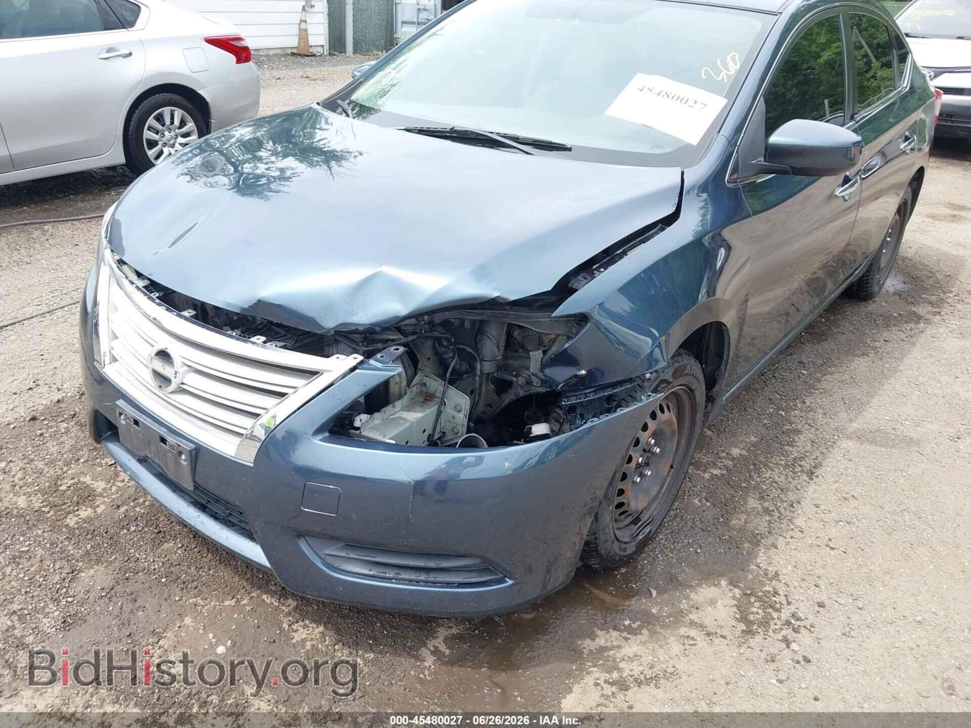 2014 NISSAN SENTRA - VIN: 3N1AB7AP1EL627855 - Фото 6