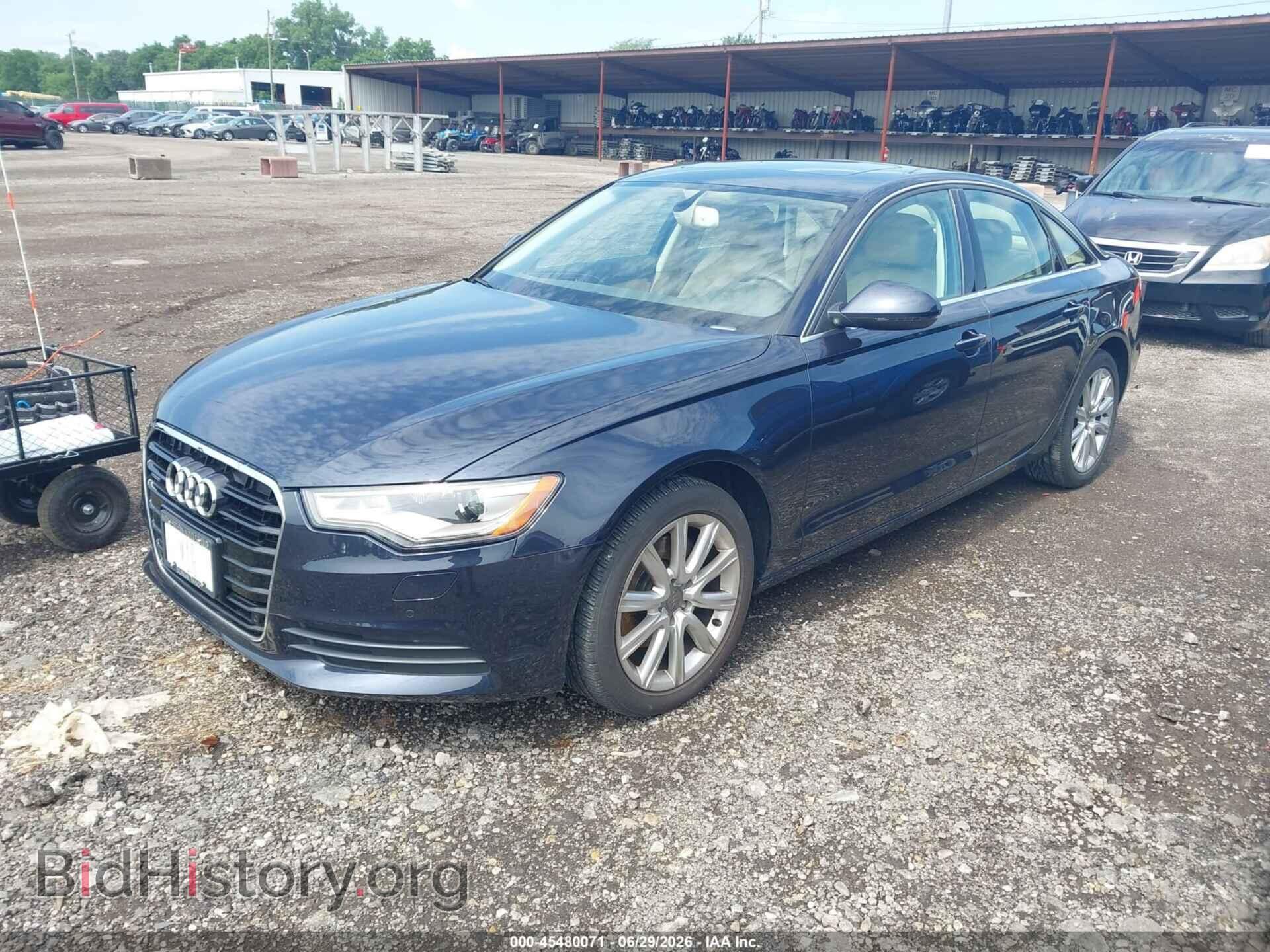 2013 AUDI A6 - VIN: WAUGFAFC5DN088912 - Photo 2