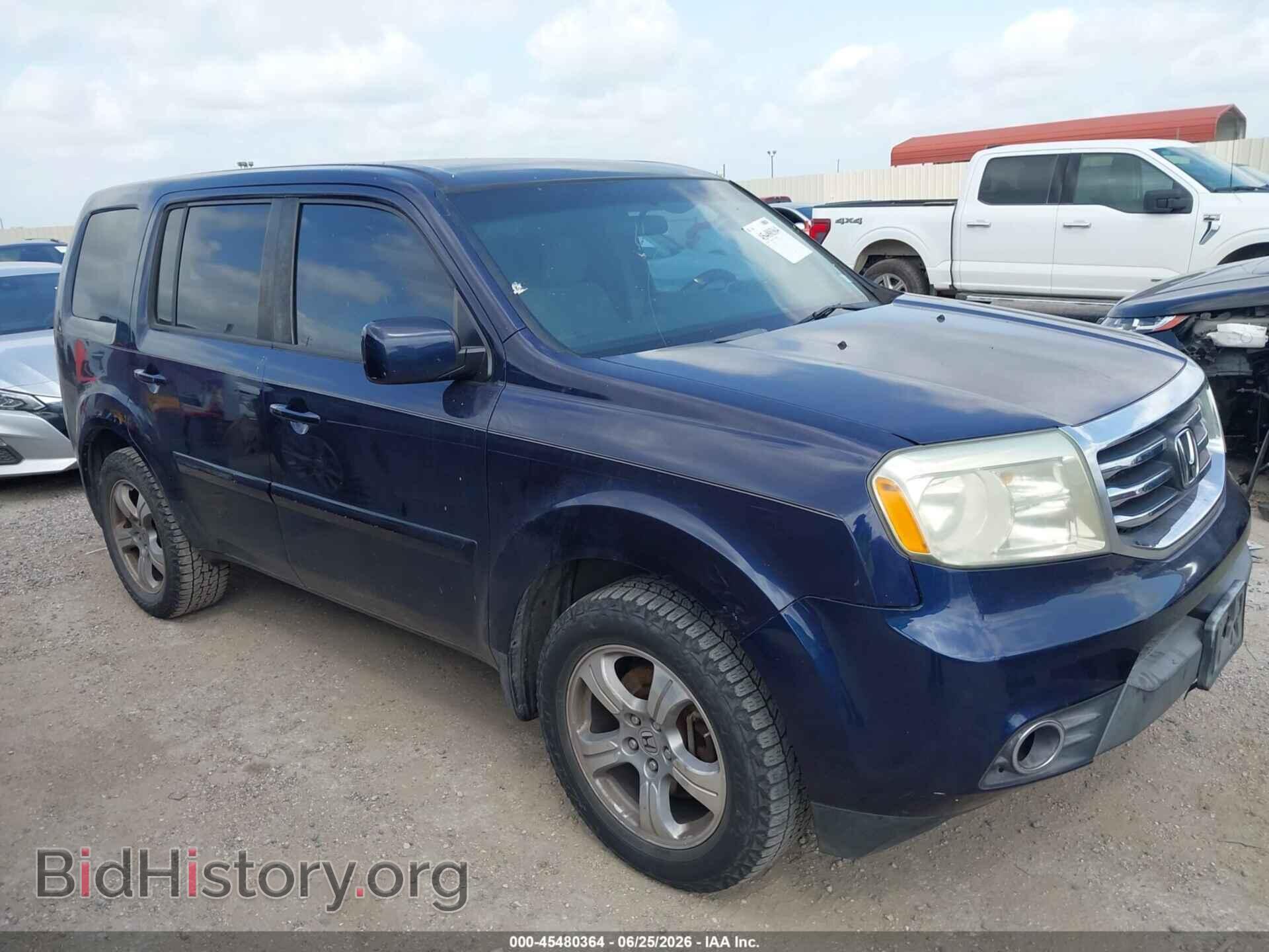 Фотография 5FNYF3H43DB039344 - HONDA PILOT 2013
