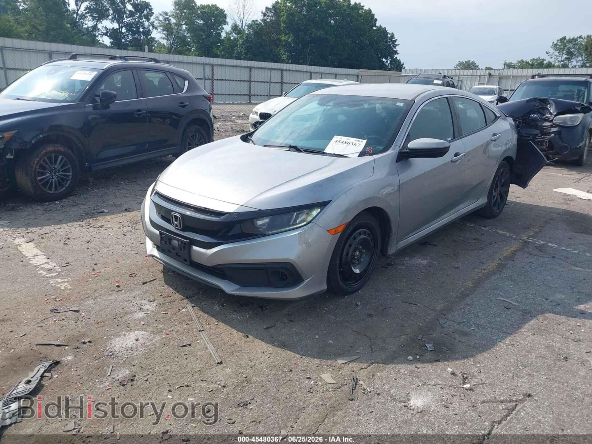 2020 HONDA CIVIC - VIN: 19XFC2F81LE014026 - Фото 2