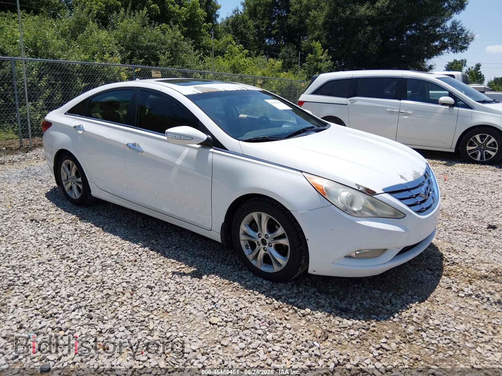 Photo 5NPEC4AC7BH101376 - HYUNDAI SONATA 2011