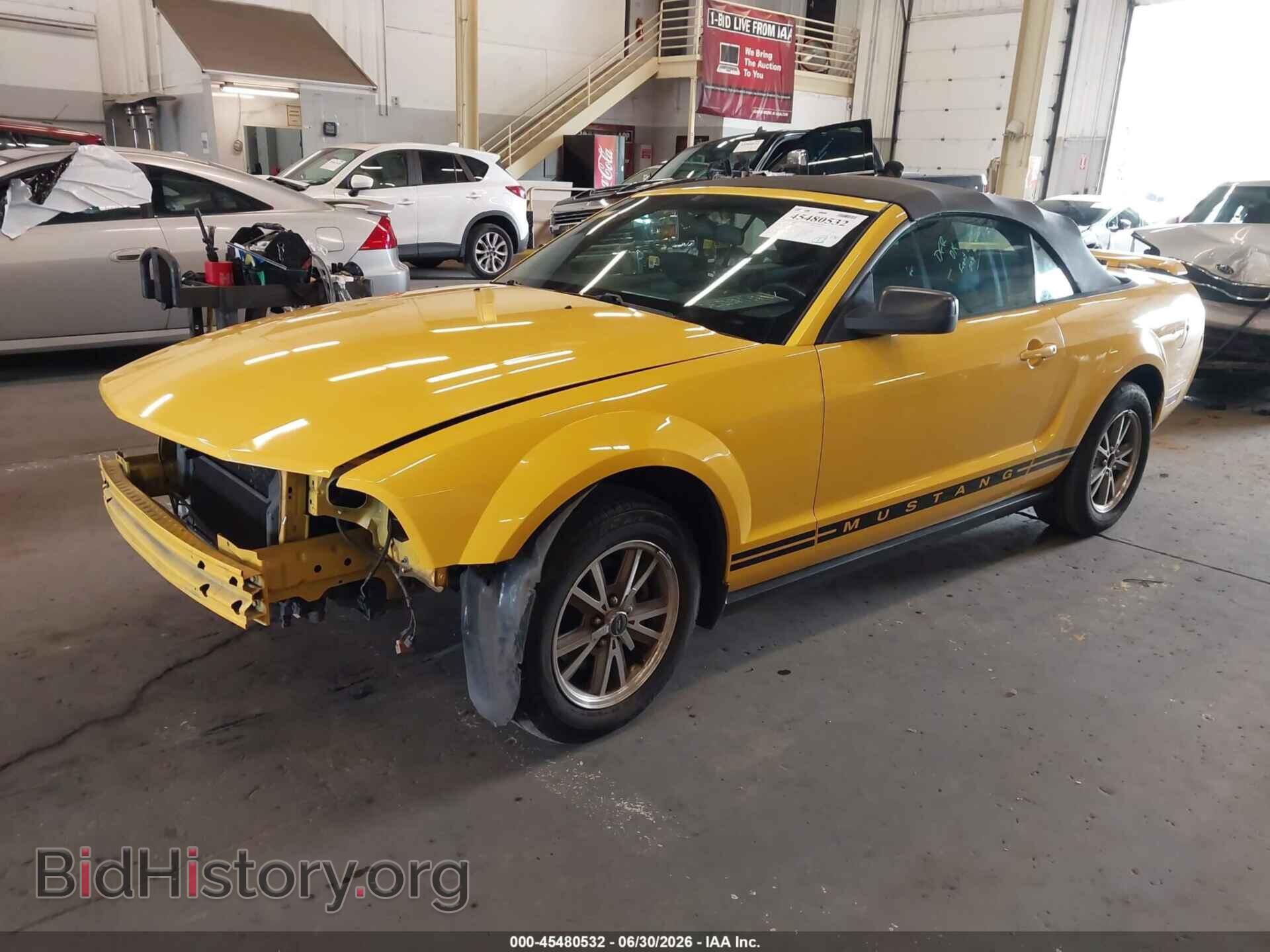 2005 FORD MUSTANG - VIN: 1ZVFT84N055248505 - Фото 2