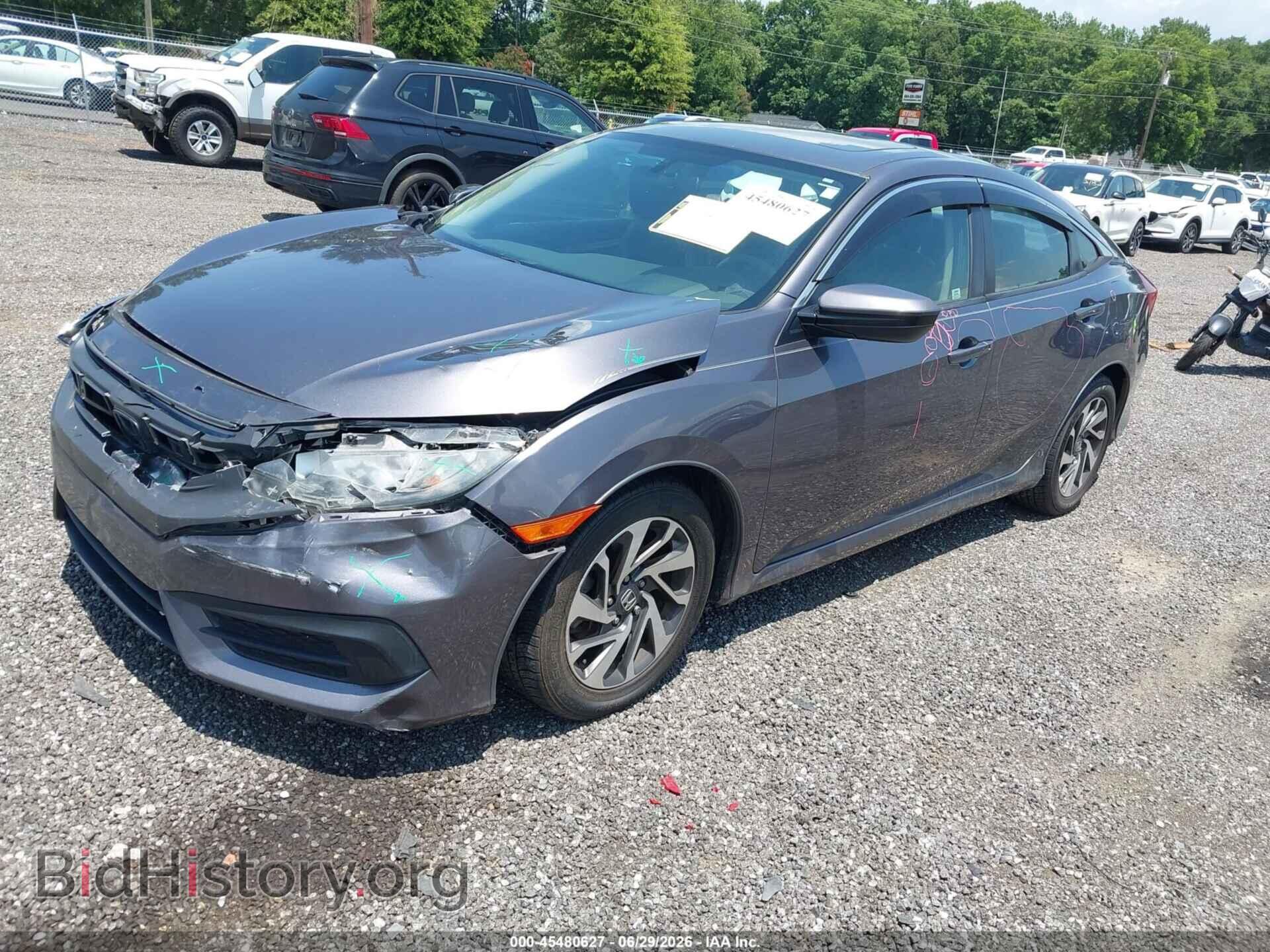 2016 HONDA CIVIC - VIN: 19XFC2F71GE071341 - Фото 2