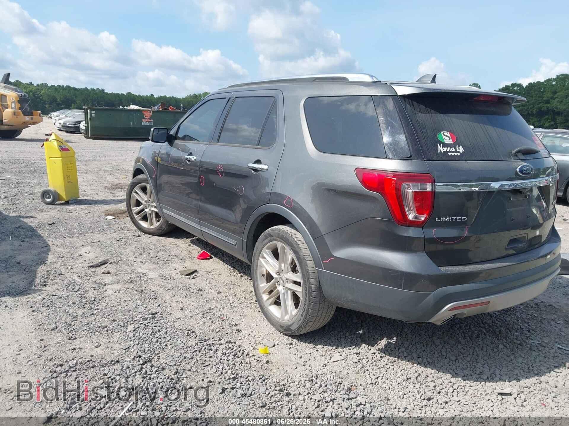 2016 FORD EXPLORER - VIN: 1FM5K7F85GGC86088 - Photo 3