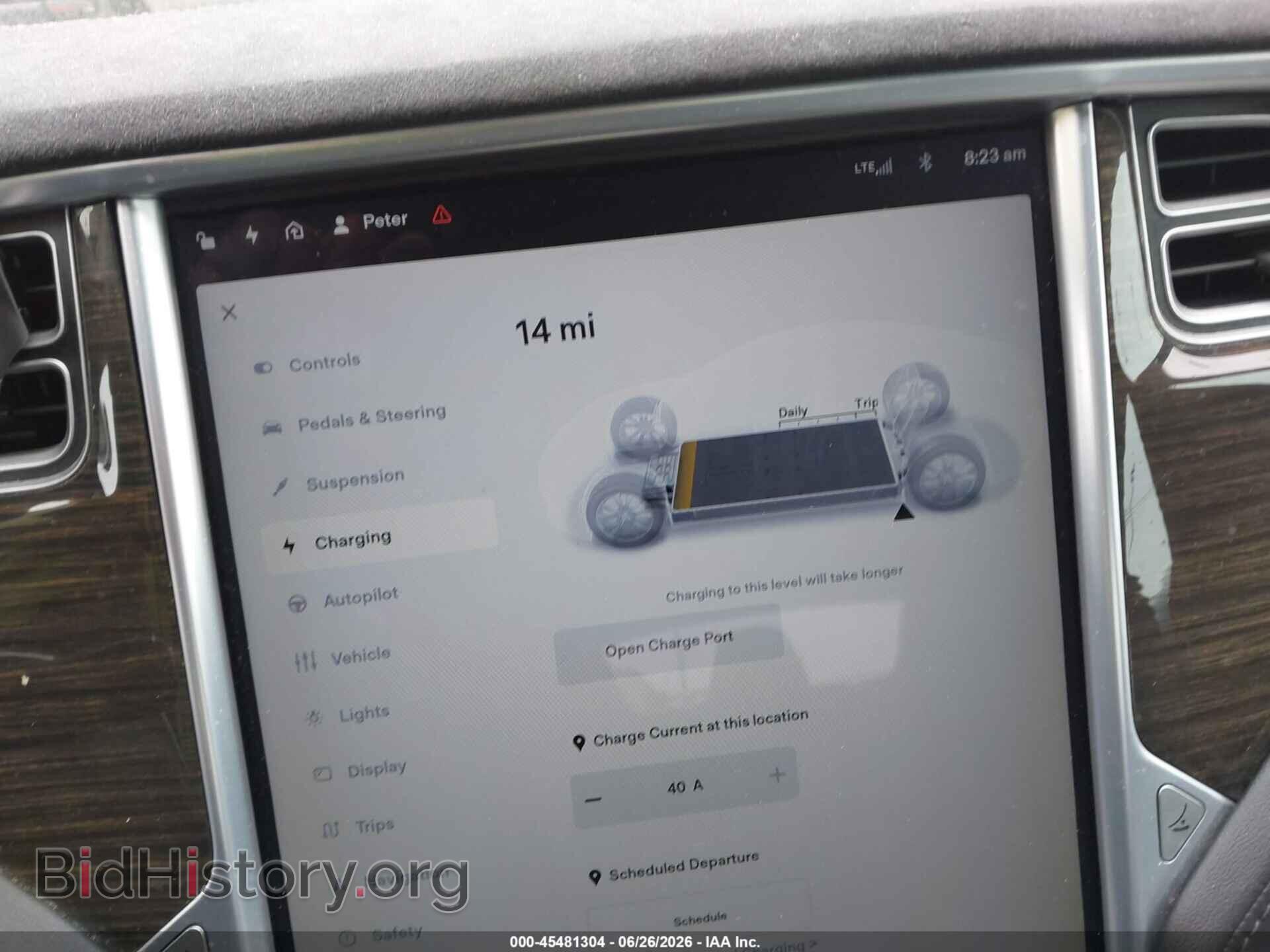 2015 TESLA MODEL S - VIN: 5YJSA1H1XFF080197 - Фото 17