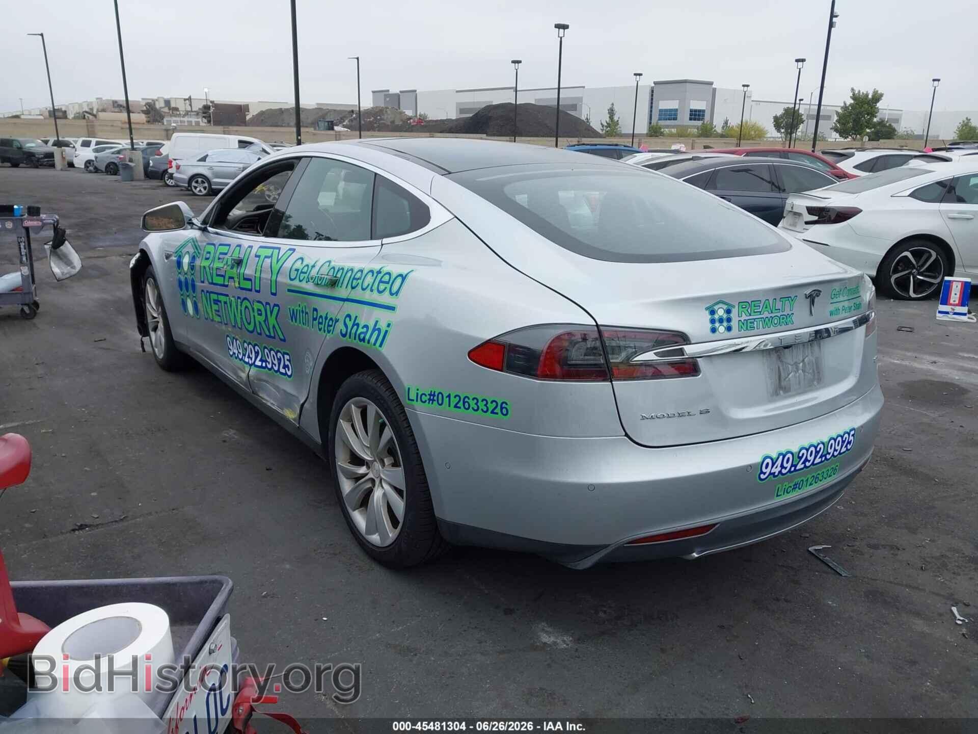 2015 TESLA MODEL S - VIN: 5YJSA1H1XFF080197 - Фото 3