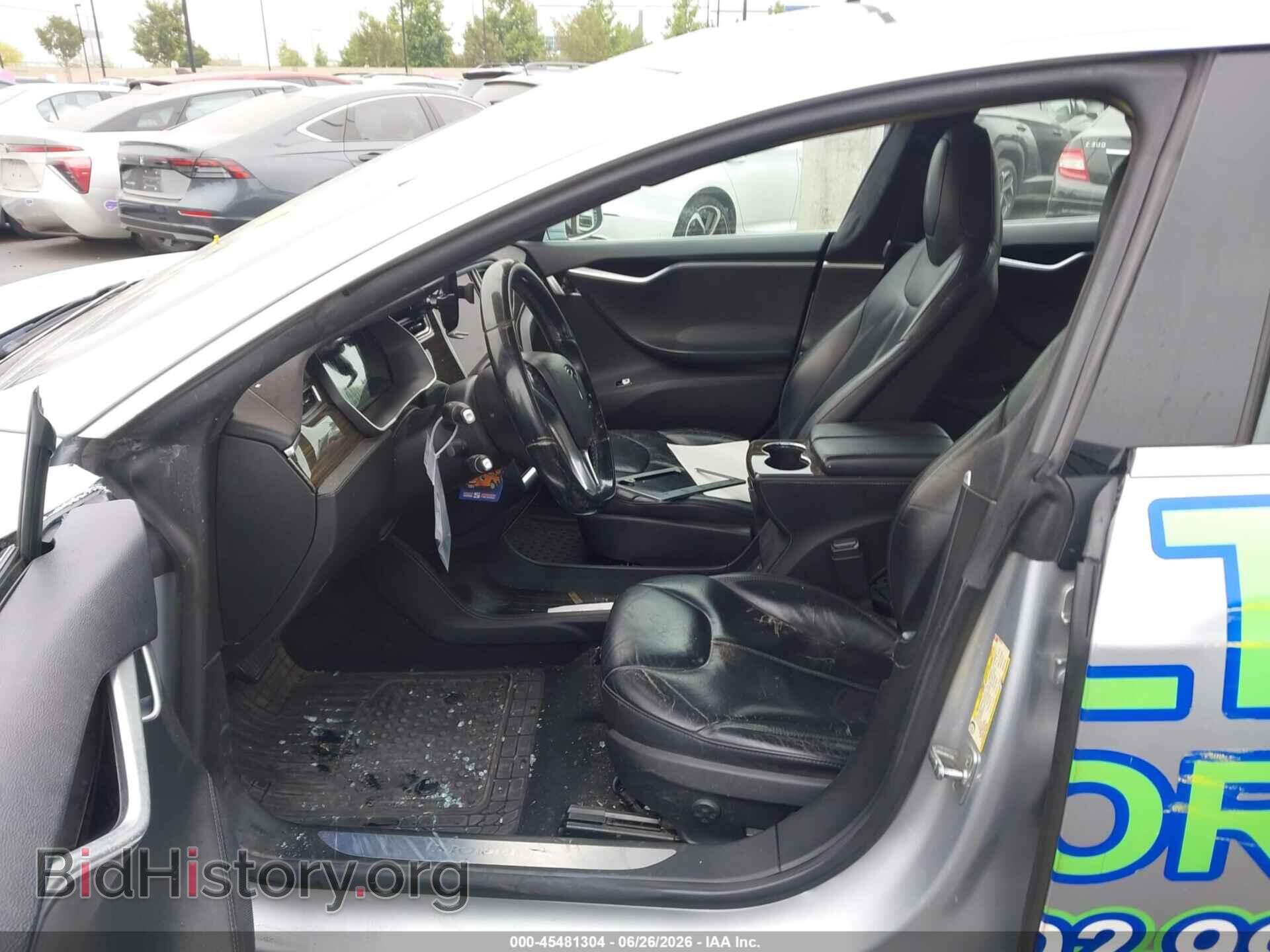 2015 TESLA MODEL S - VIN: 5YJSA1H1XFF080197 - Фото 5