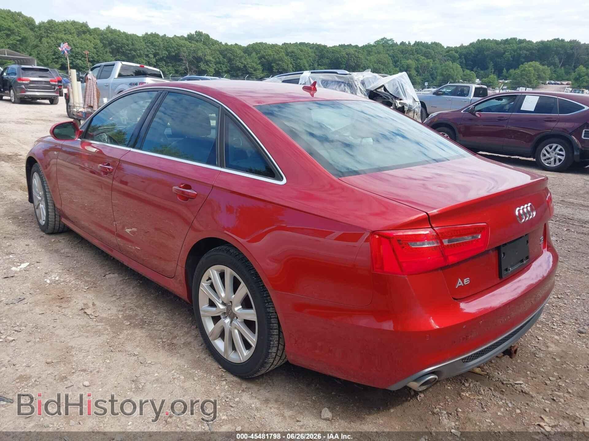 2014 AUDI A6 - VIN: WAUHMAFC4EN062197 - Фото 3