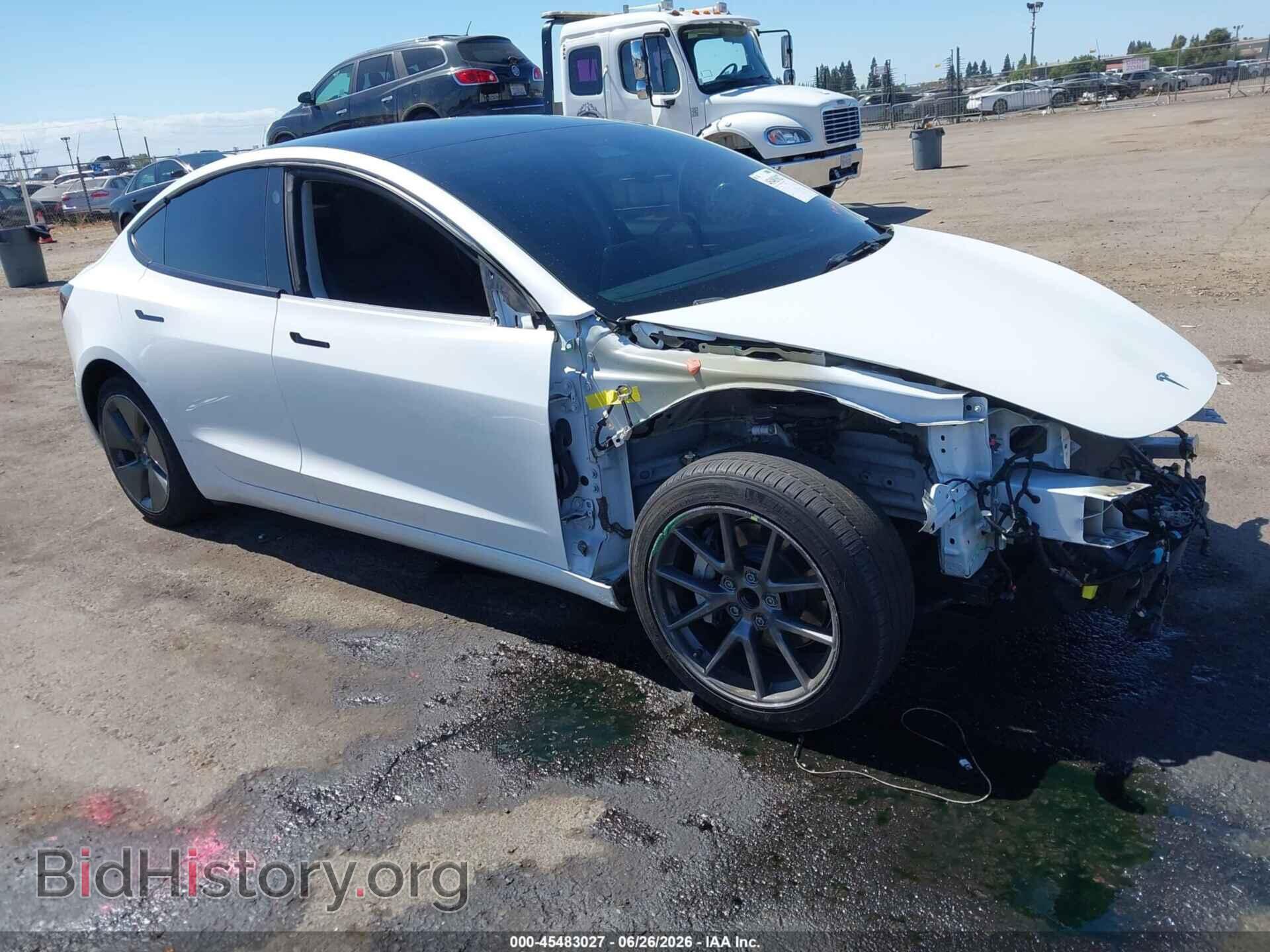 Фотография 5YJ3E1EA2NF123751 - TESLA MODEL 3 2022