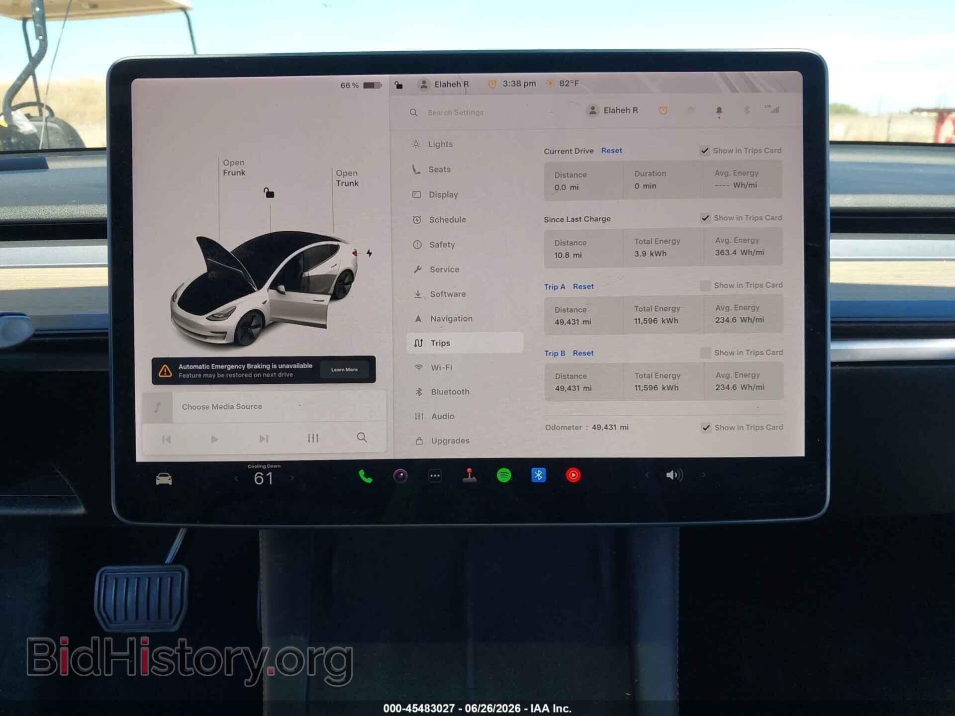 2022 TESLA MODEL 3 - VIN: 5YJ3E1EA2NF123751 - Photo 19