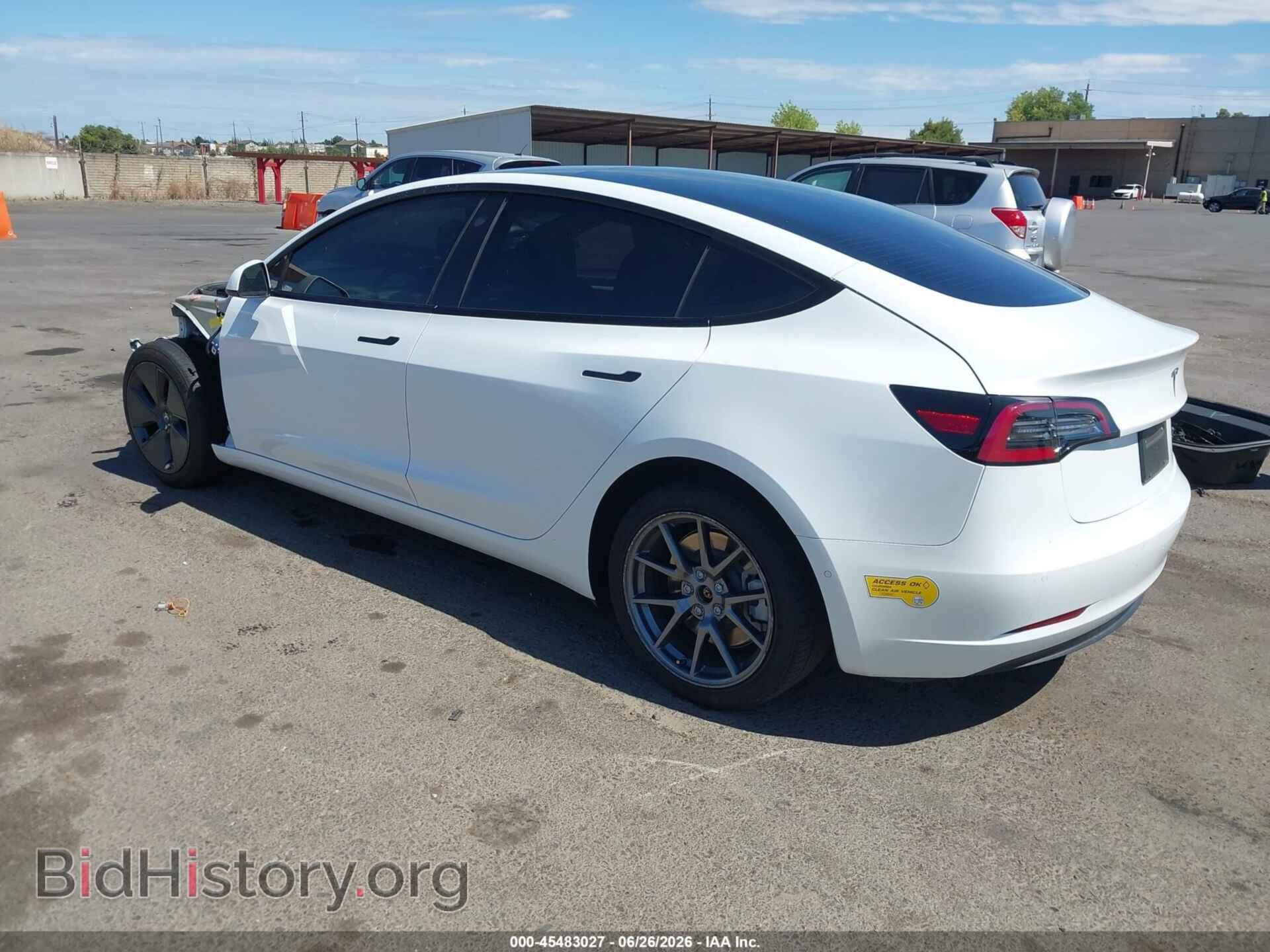 2022 TESLA MODEL 3 - VIN: 5YJ3E1EA2NF123751 - Photo 3