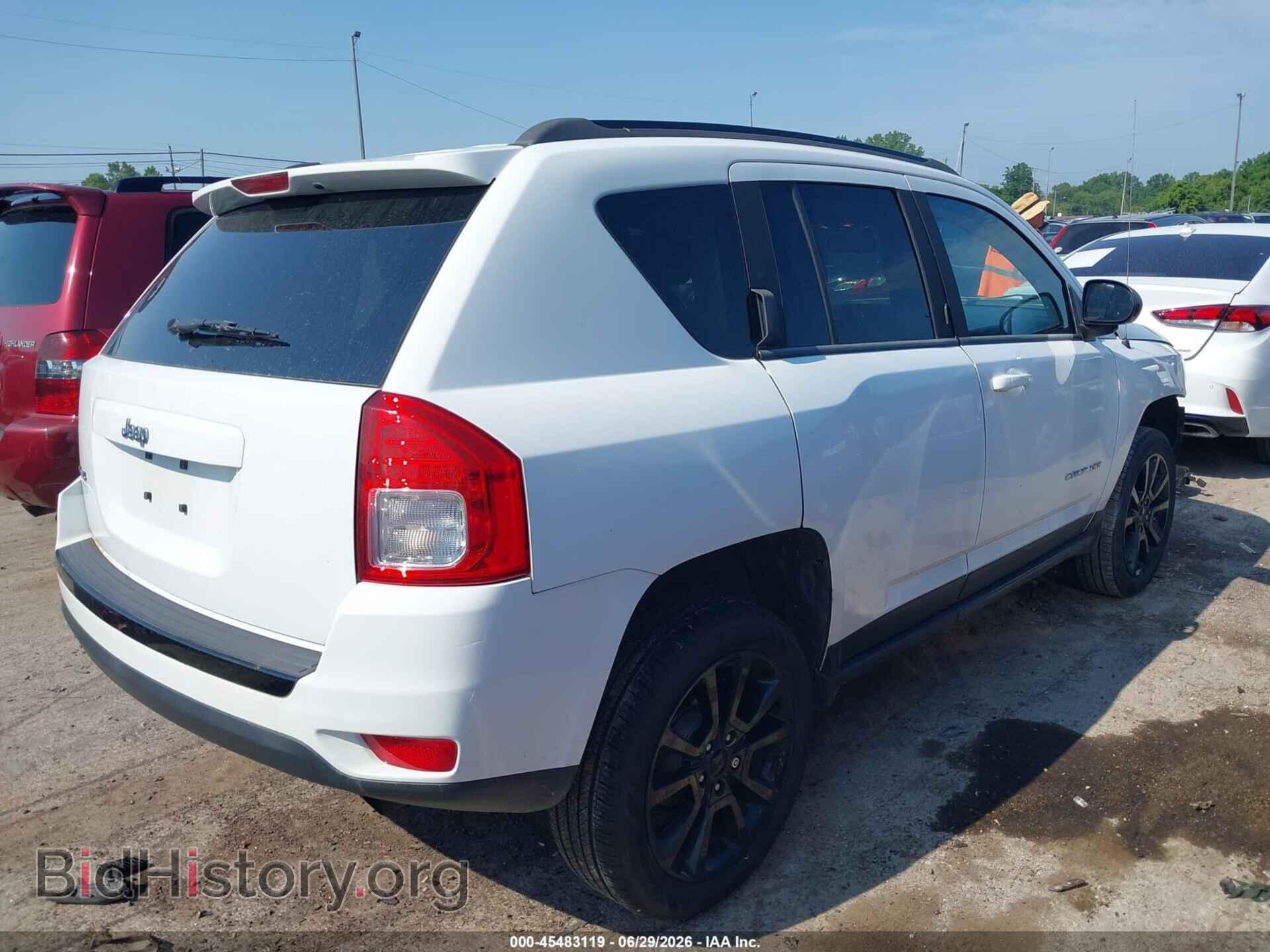 2013 JEEP COMPASS - VIN: 1C4NJDEB6DD236302 - Фото 4