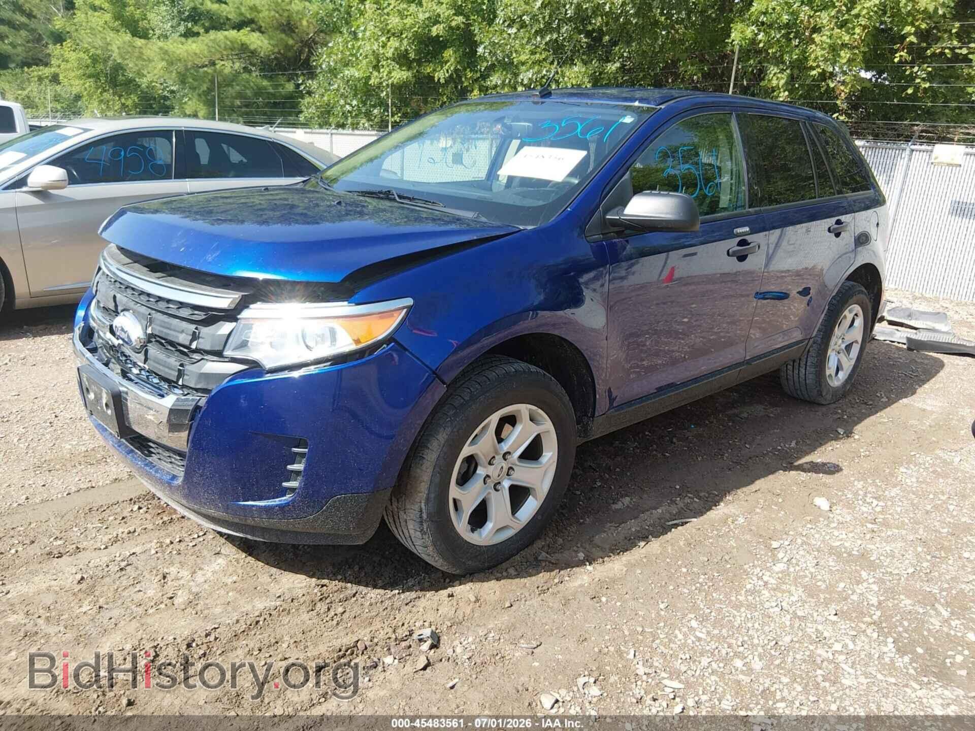 2014 FORD EDGE - VIN: 2FMDK4GC5EBB61691 - Фото 2