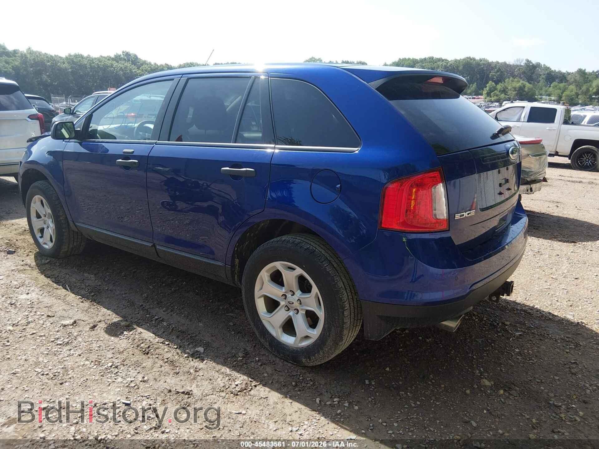 2014 FORD EDGE - VIN: 2FMDK4GC5EBB61691 - Фото 3